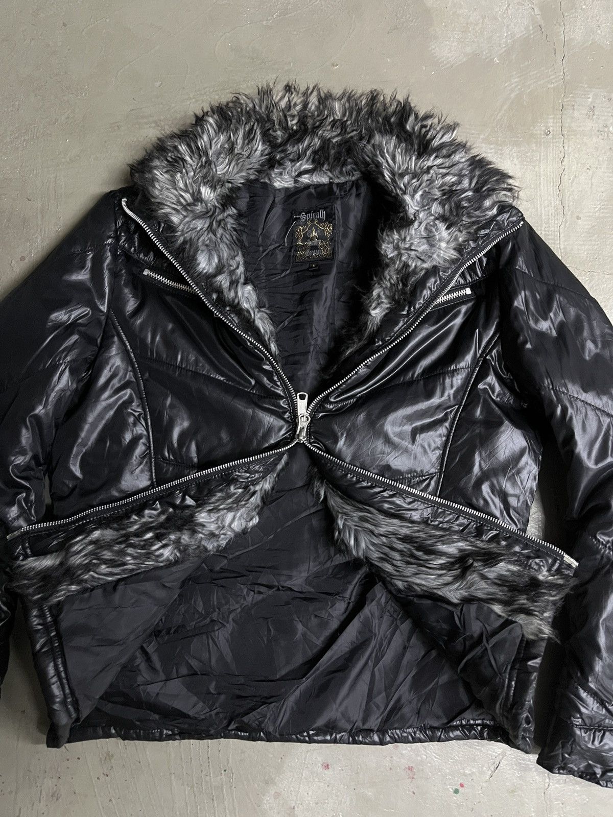If Six Was Nine Crazy Fur by Spinach Vkei If Six Was Nine L.G.B Style Jacket Size US M / EU 48-50 / 2 - 7 Thumbnail