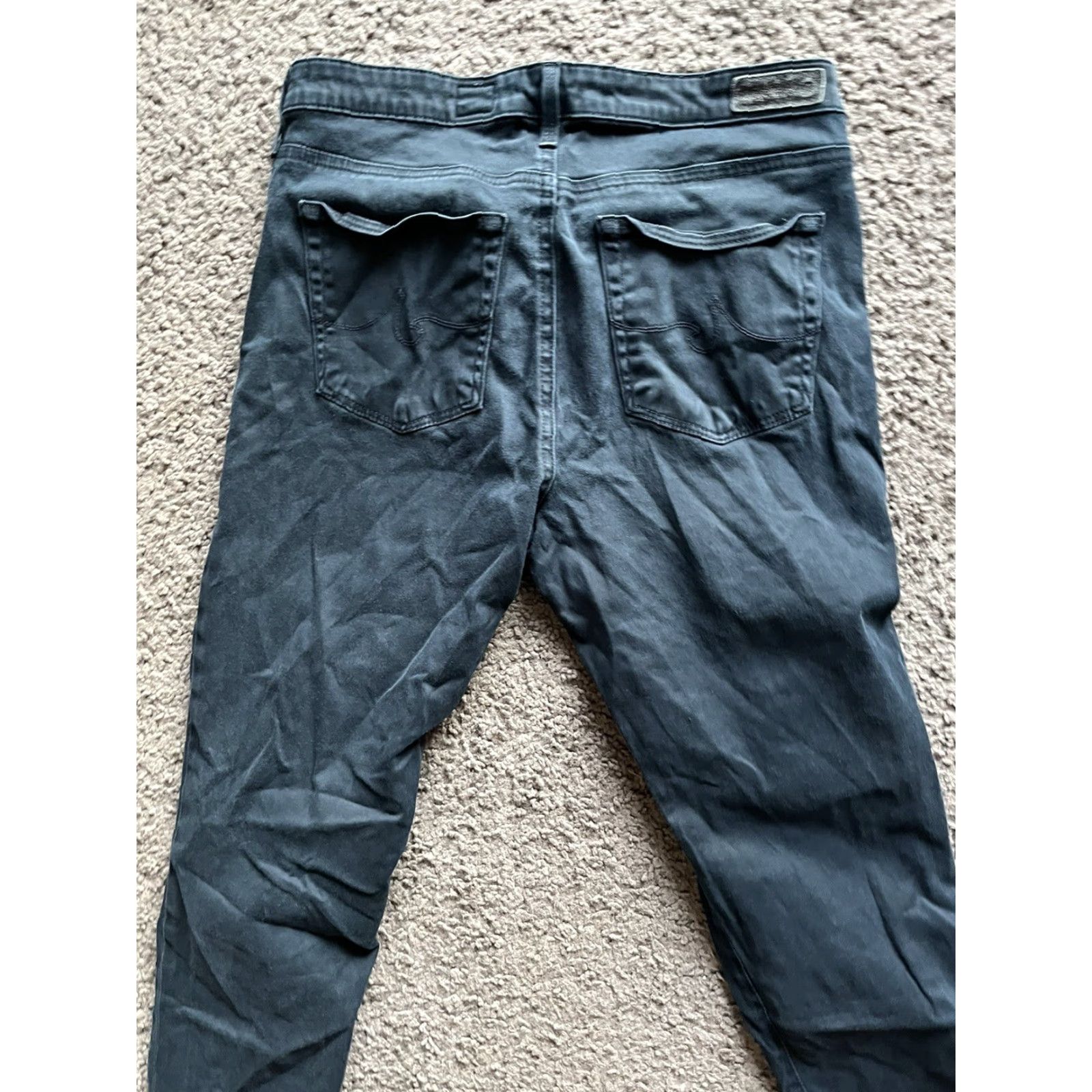Vintage VINTAGE AG Adriano Goldschmied The Prima Mid-Rise Cigarette Jeans Women 28 Blue Slim Fit Size 28" / US 6 / IT 42 - 5 Thumbnail