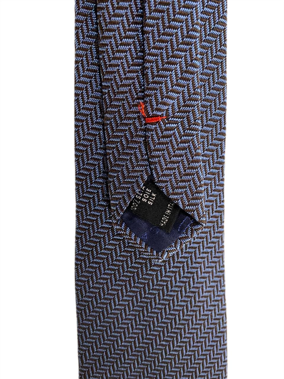 Balenciaga Balenciaga BB Graphic ZigZag Classic Casual Silk Tie Vintage Size ONE SIZE - 7 Thumbnail