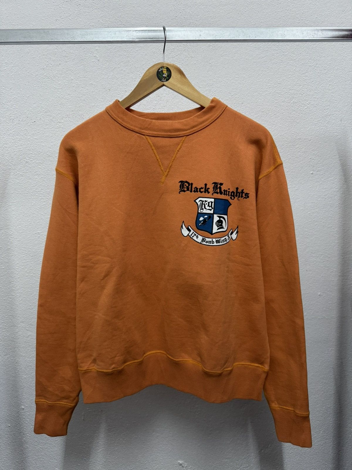 Japanese Brand × The Real McCoy's The Real McCoy’s Black Knight Sweatshirt Size US L / EU 52-54 / 3 - 1 Thumbnail