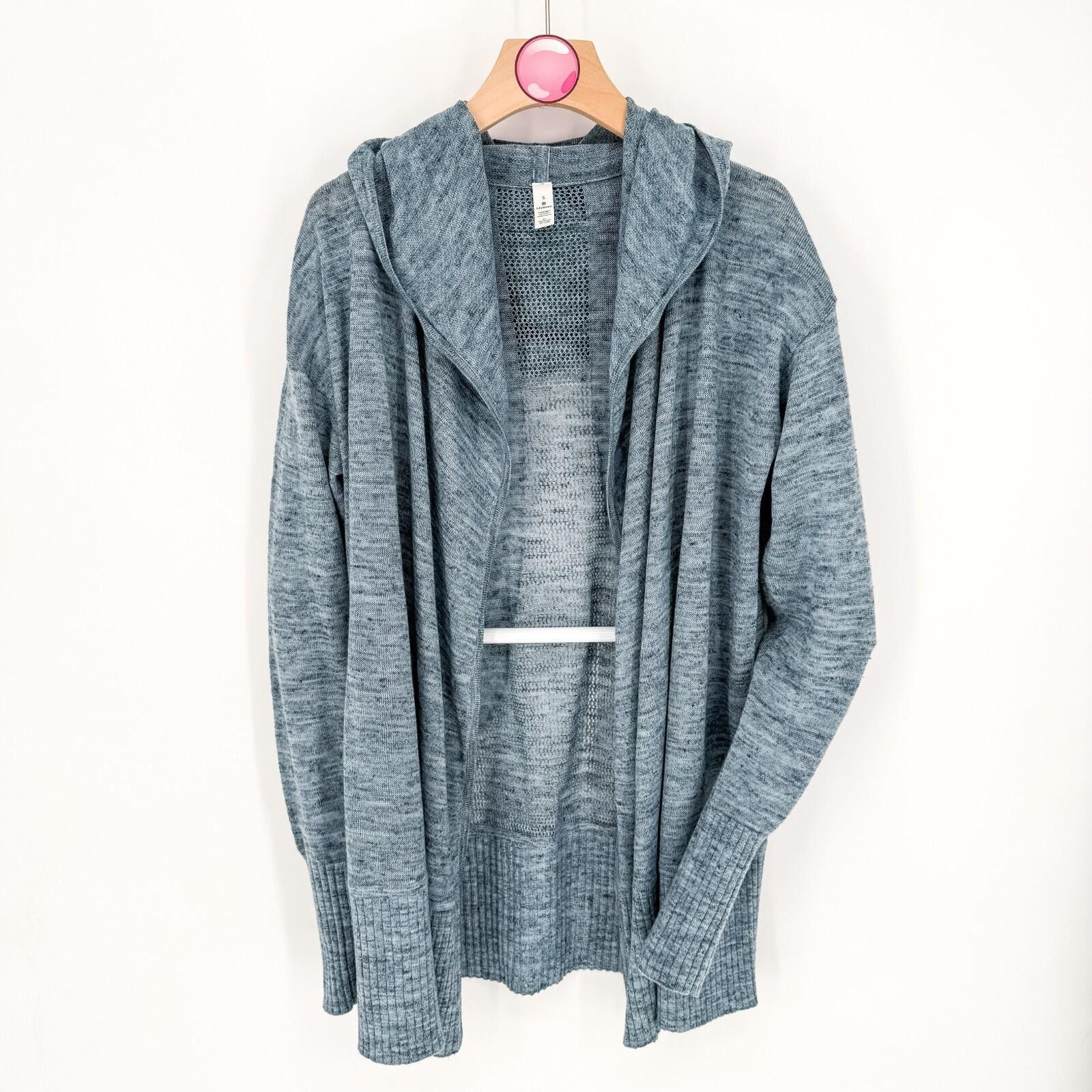 Lululemon Lululemon Women Open Front Hooded Cardigan Linen Size S Size S / US 4 / IT 40 - 1 Thumbnail