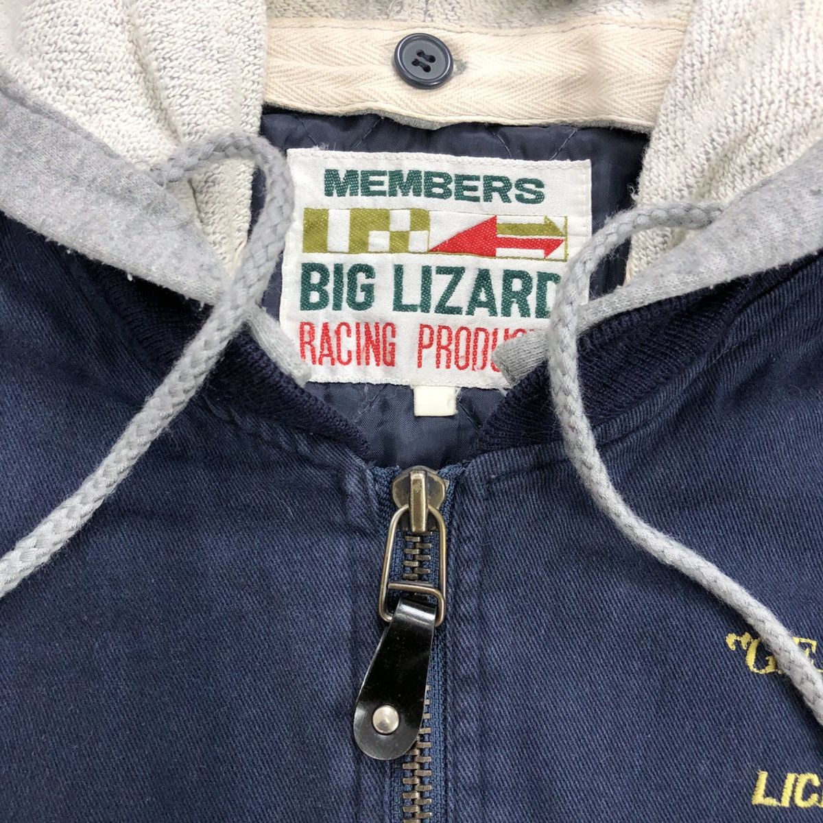 Formula 1 × Vintage Vintage 90s Formula 1 Big Lizard Racing Staff Bomber Jacket Size US L / EU 52-54 / 3 - 8 Thumbnail