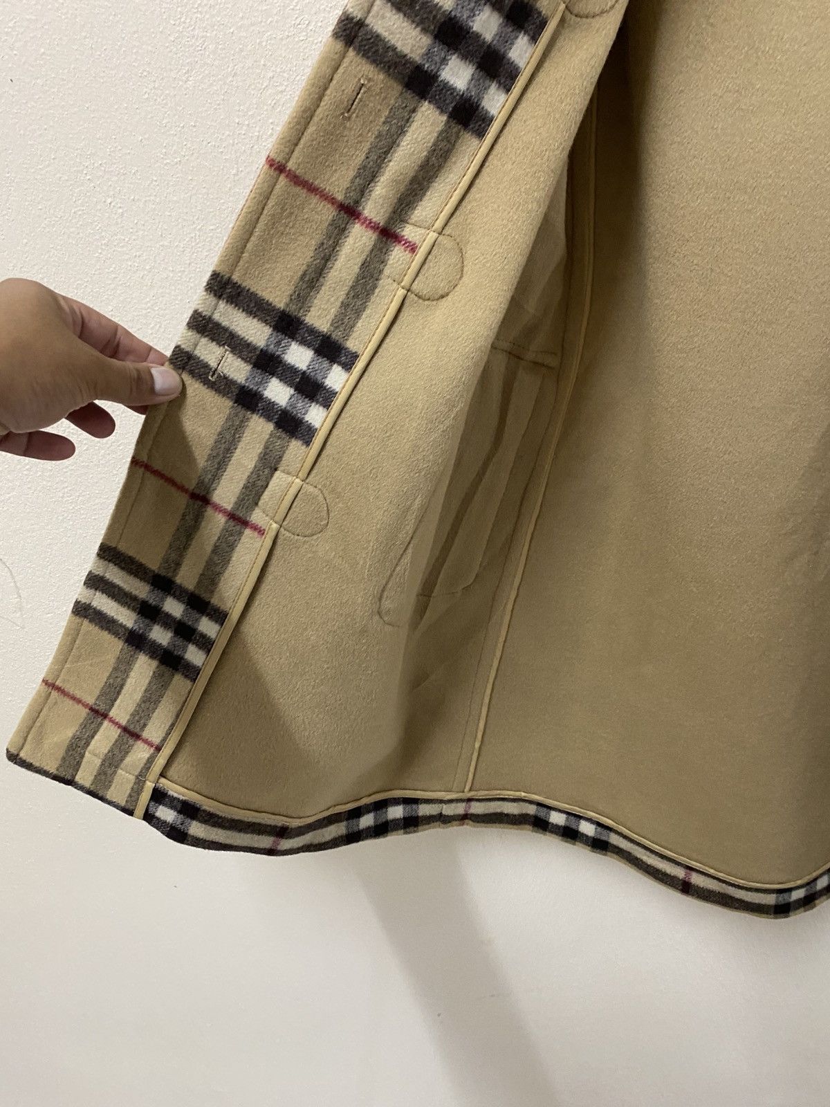 Burberry BURBERRY Archive Nova Check Duffle Coat 🔥 Size XS / US 0-2 / IT 36-38 - 21 Thumbnail