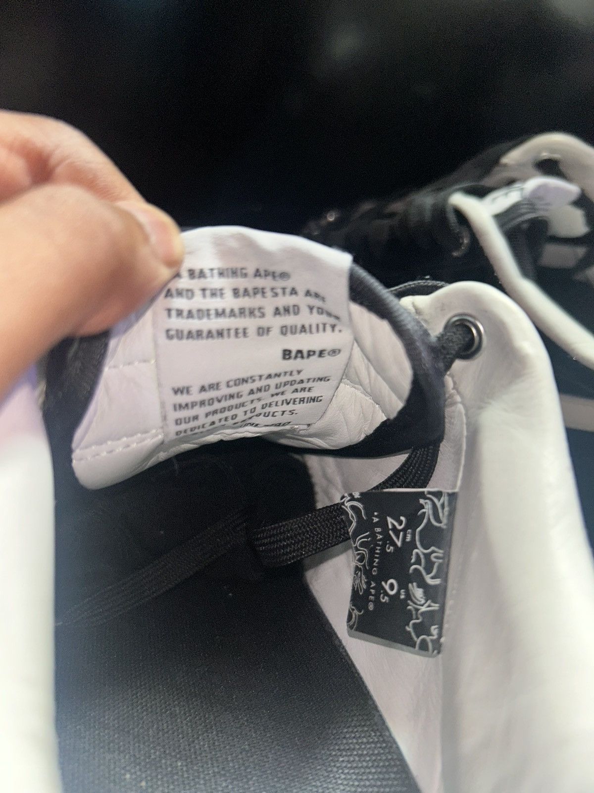 Bape A Bathing Ape Bape Sta Size US 9.5 / EU 42-43 - 8 Thumbnail