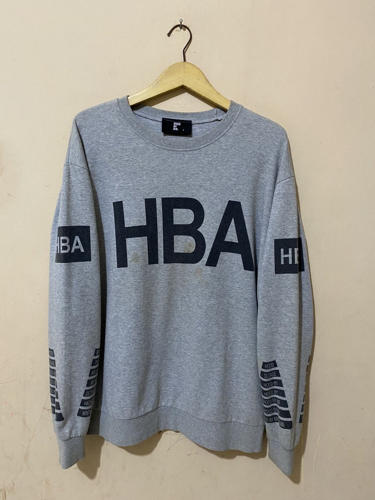 Hood By Air HBA Sweatshirt Size US L / EU 52-54 / 3 - 1 Thumbnail