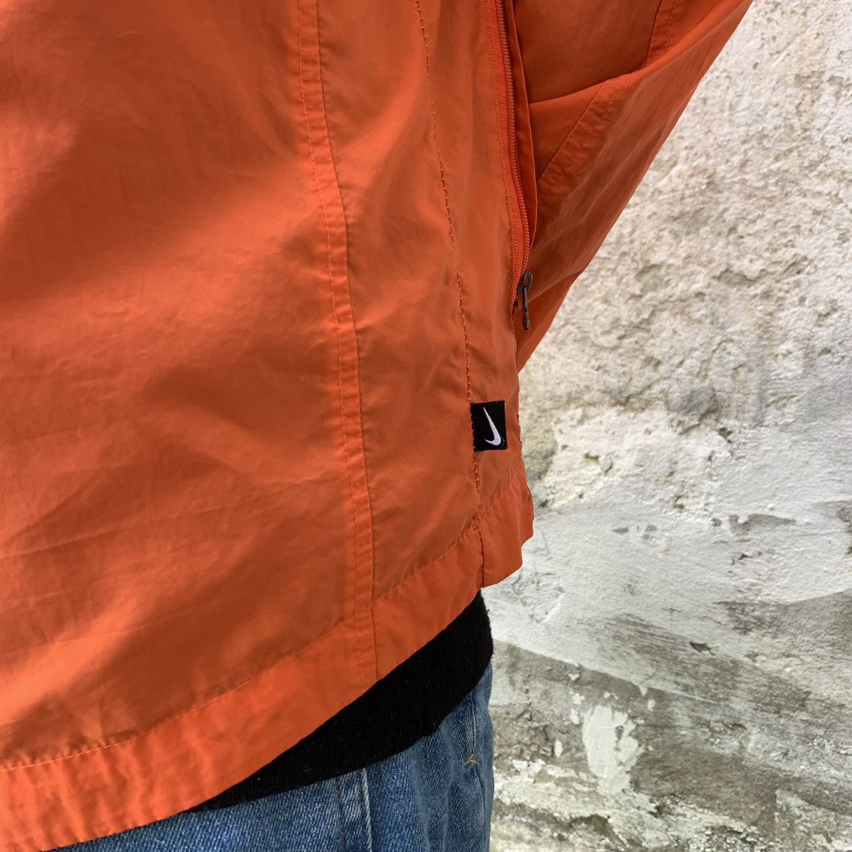 Other 🍊 Orange Vintage Y2K Nike Small Swoosh Zip jacket Size US M / EU 48-50 / 2 - 6 Thumbnail