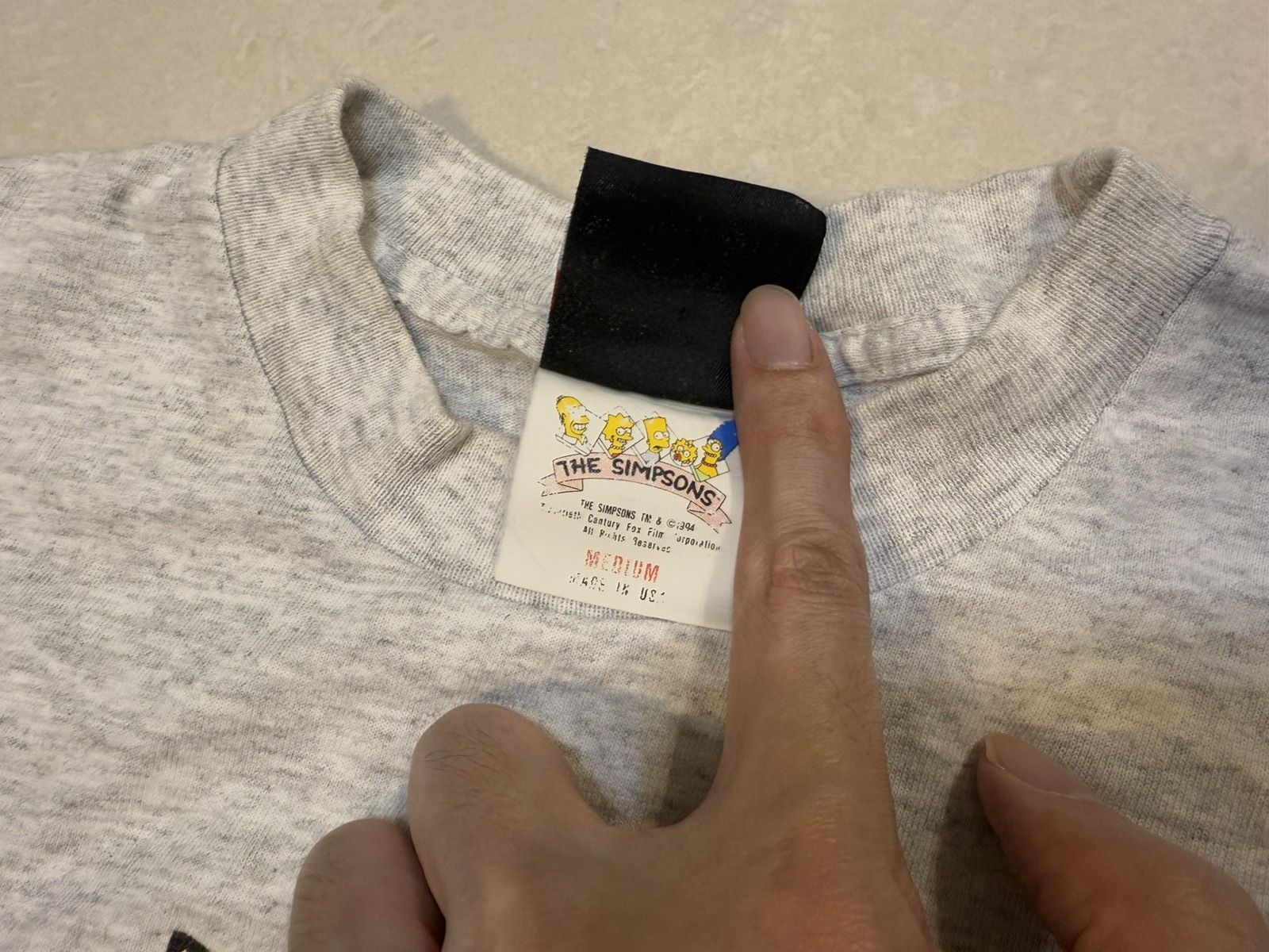 Vintage Vintage 90s Bart Simpson The Simpsons 1994 T-Shirt Size US M / EU 48-50 / 2 - 4 Thumbnail