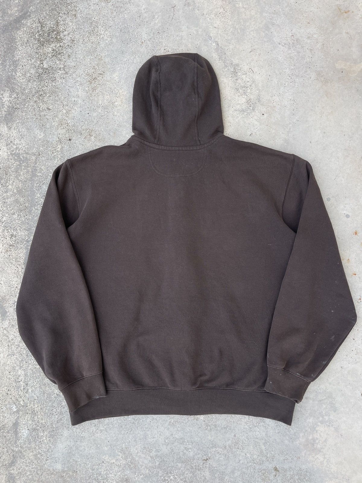 Carhartt × Vintage Distressed Carhartt Full-zipper Hoodie Size US XXL / EU 58 / 5 - 3 Thumbnail