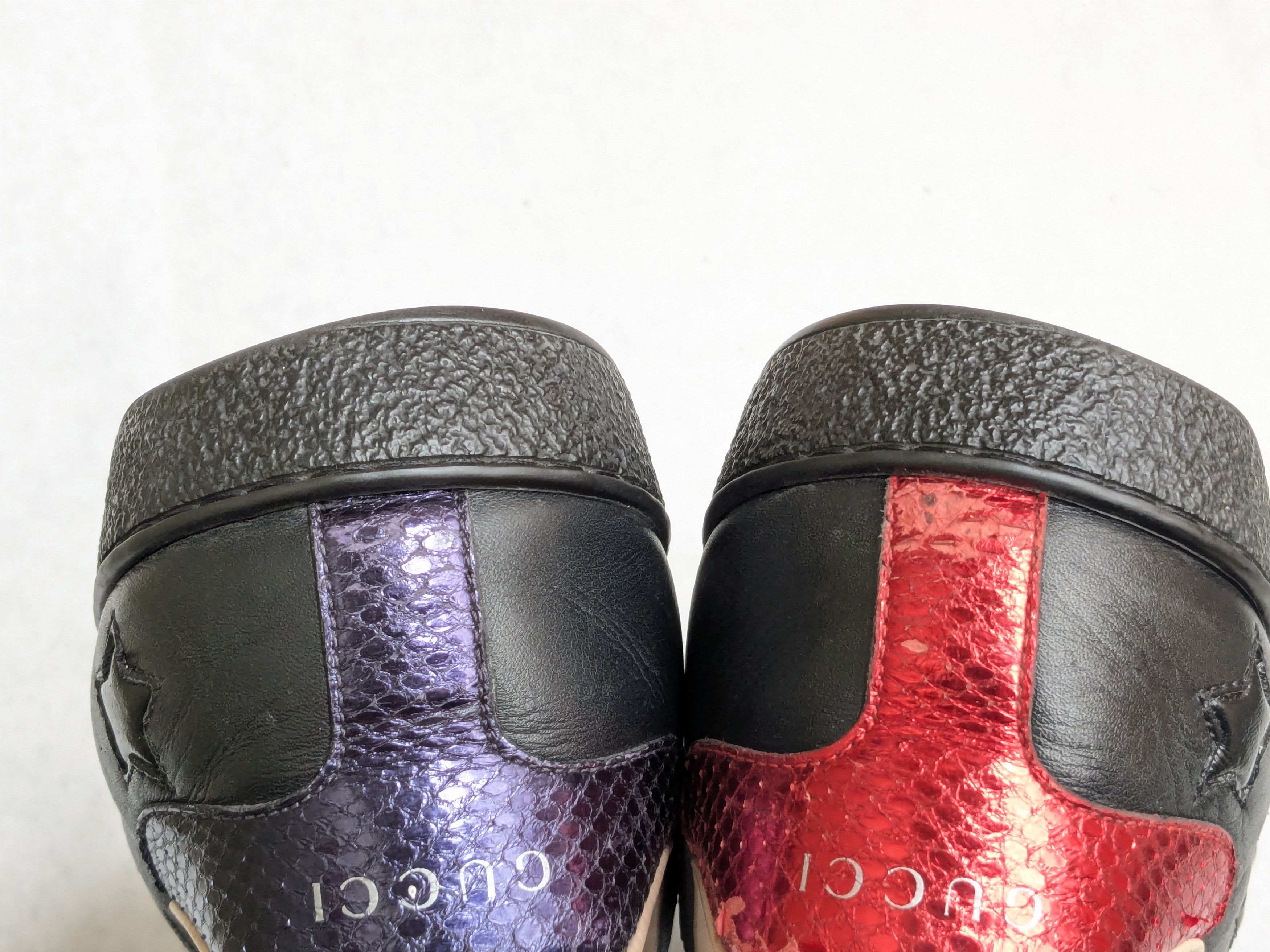 Gucci Gucci Ace Sneakers Black 10.5 Low Tops Leather Stars Size US 10.5 / EU 43-44 - 15 Thumbnail