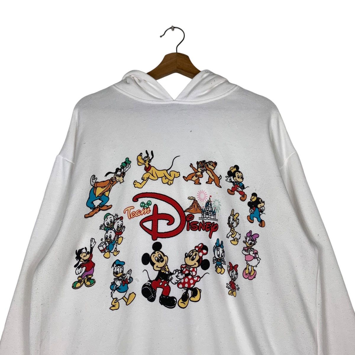 Disney Tokyo Disney Resort All Character Pullover Hoodie #1312-C59 Size US L / EU 52-54 / 3 - 11 Thumbnail