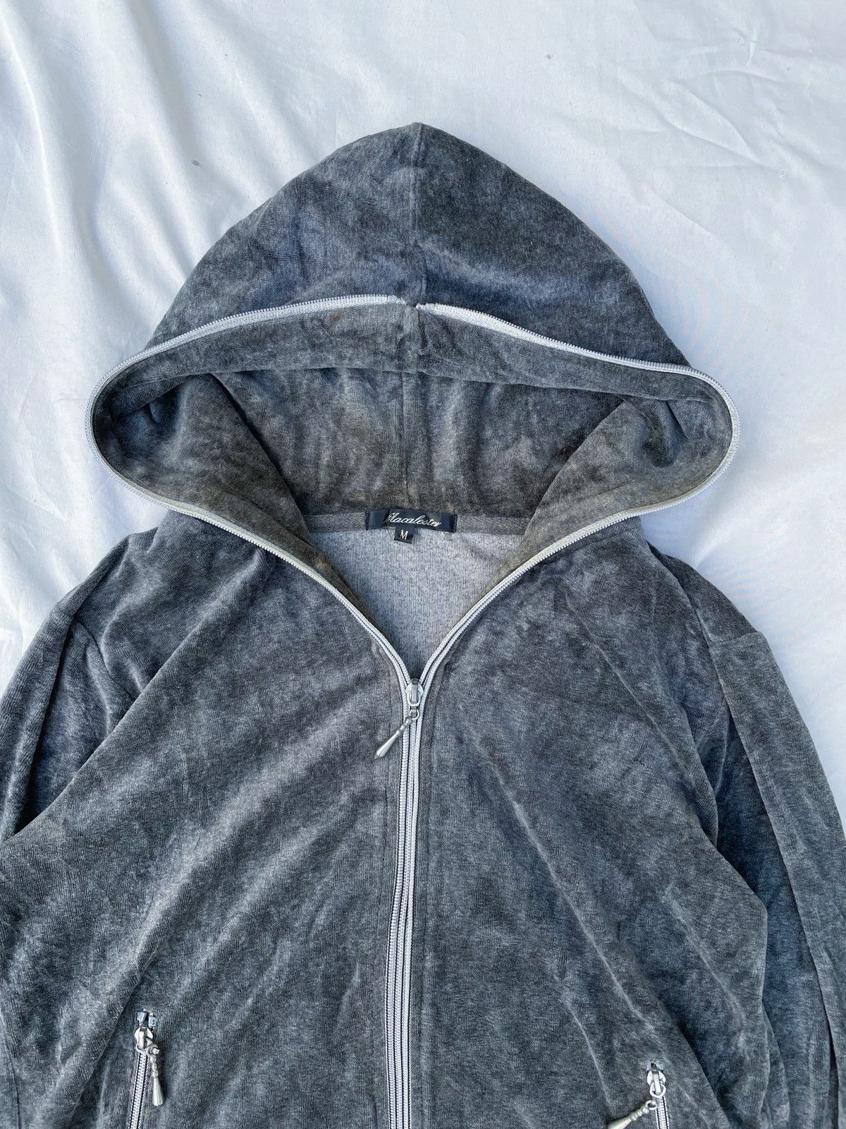 PPFM JAPANESE MACALESTEV VELVET MATERIAL ZIP HOODIE Size US M / EU 48-50 / 2 - 3 Thumbnail