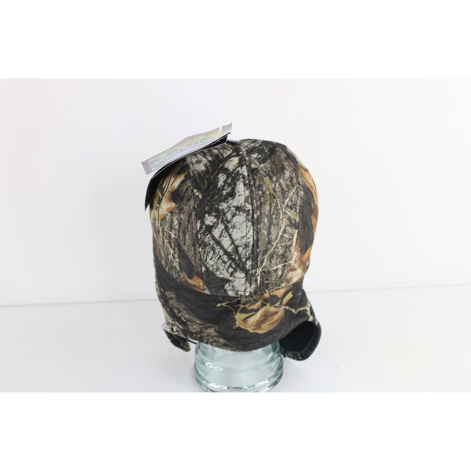 Vintage Deadstock Vintage Y2K 2001 Mossy Oak Camouflage Ear Flap Hat Size ONE SIZE - 4 Thumbnail