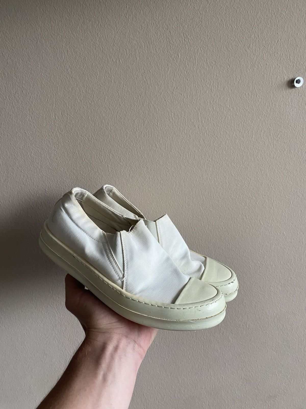 Rick Owens Drkshdw Rick Owens Drkshdw Slip Ons Size US 8 / IT 38 - 1 Thumbnail