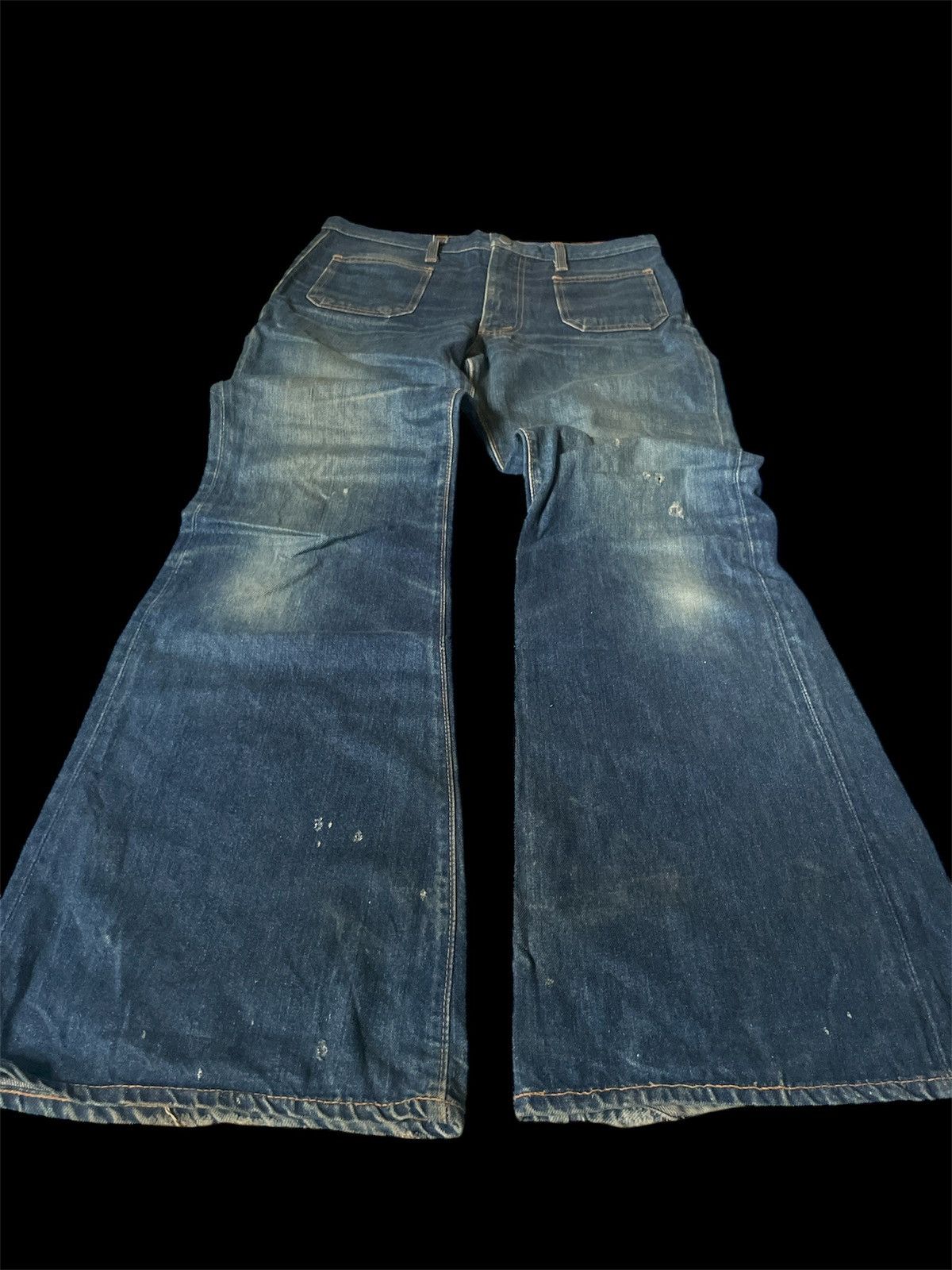 Japanese Brand × Vintage Vintage 80s Bobson Bootcut Flared Jean Size US 34 / EU 50 - 3 Thumbnail