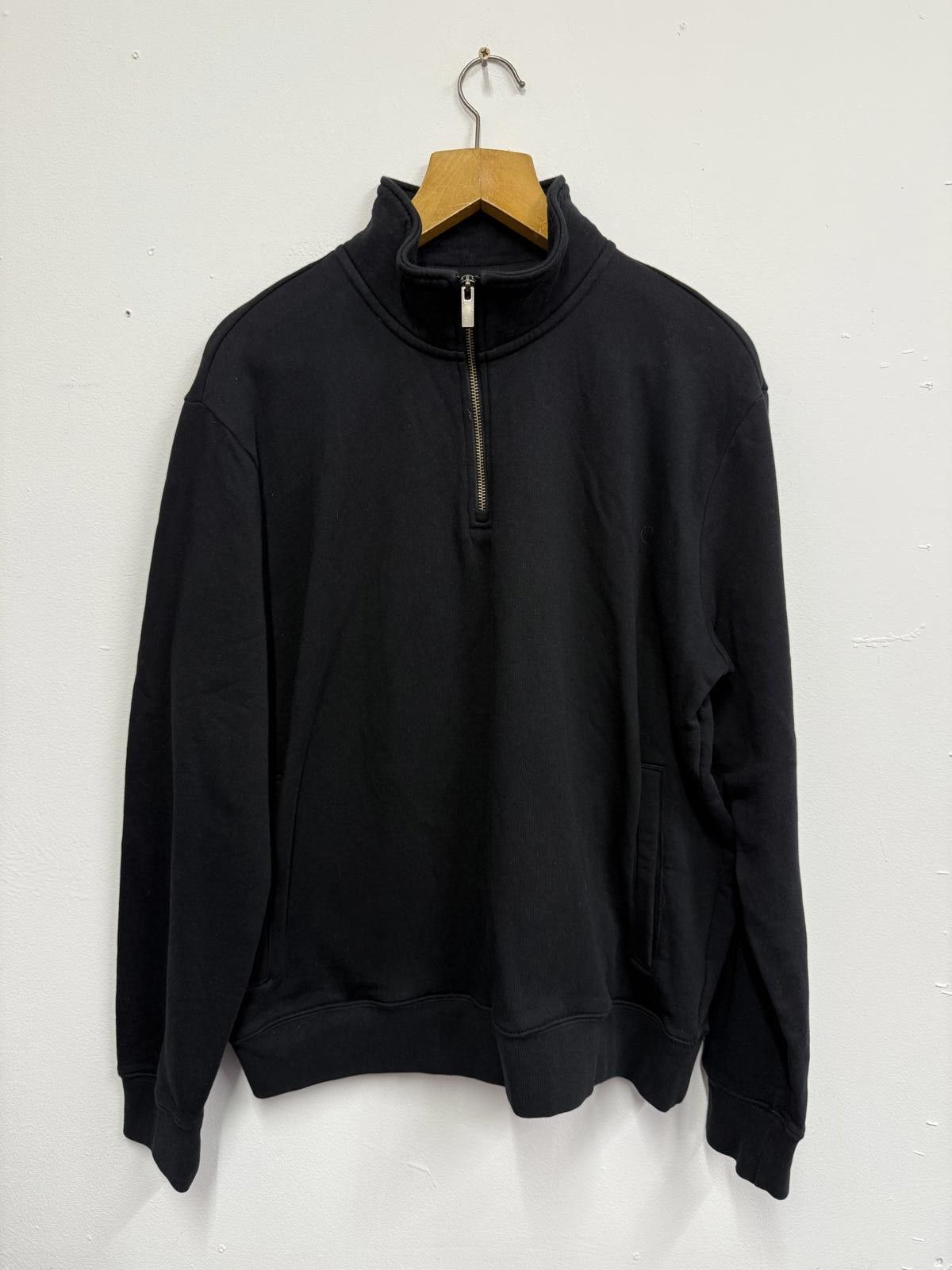 M.E. Sport M&S Men's Black Half-Zip Sweatshirt Size US XL / EU 56 / 4 - 1 Thumbnail
