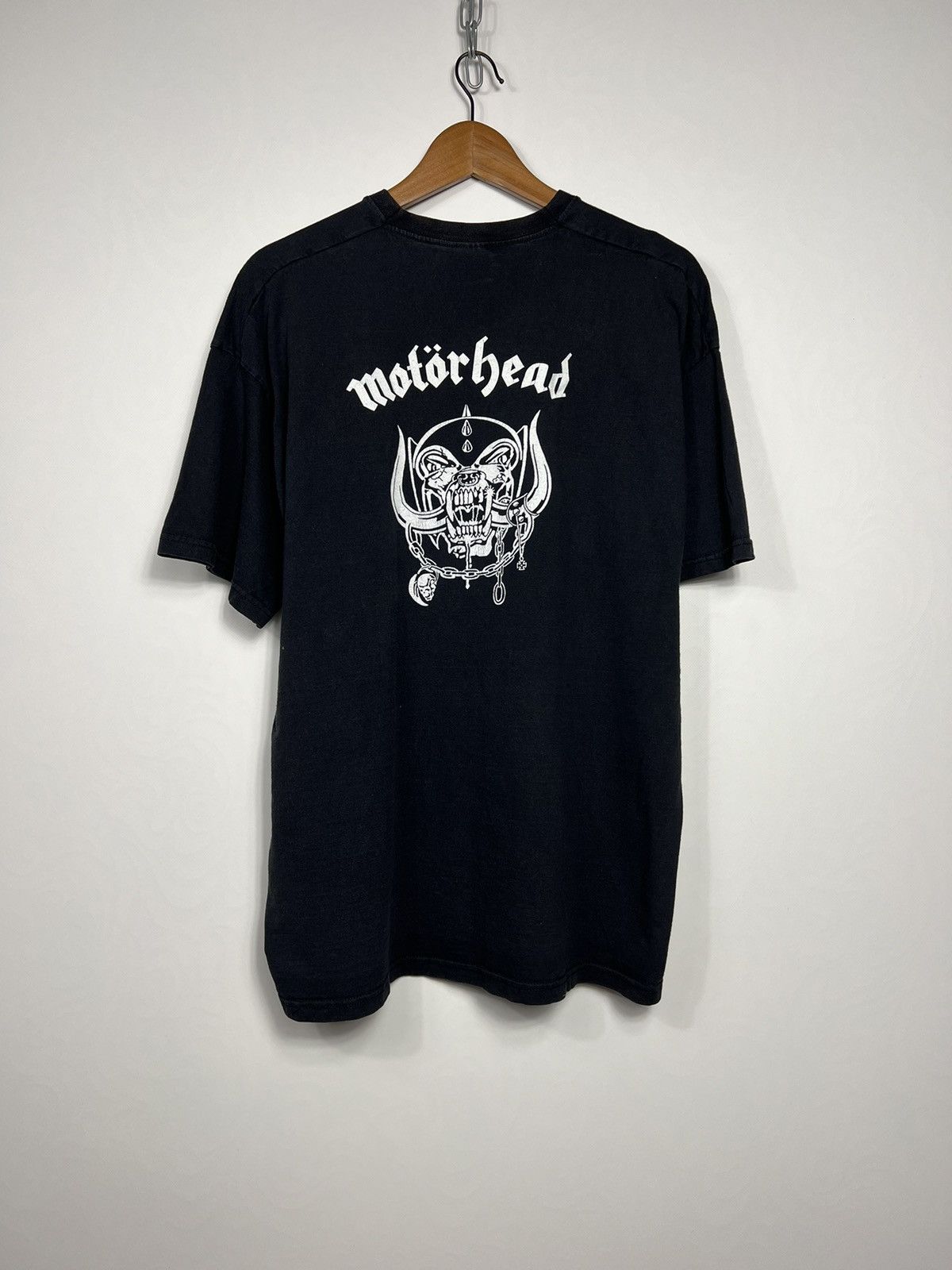 Band Tees Vintage 2000s Motörhead Sun Faded Band T-shirt Size US XL / EU 56 / 4 - 6 Thumbnail