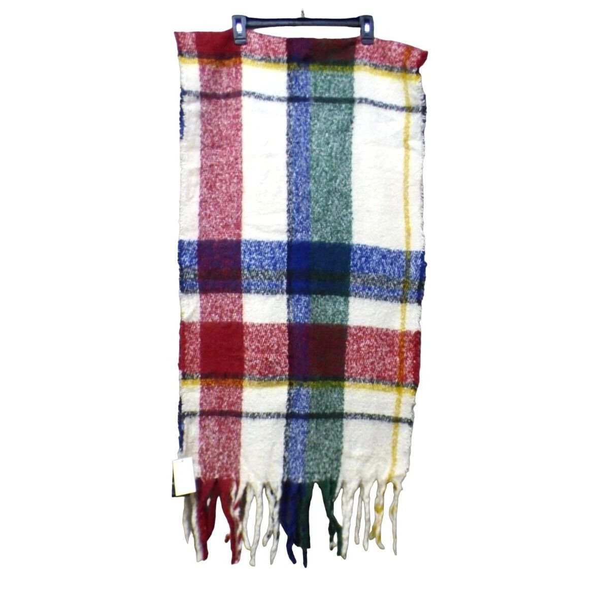 Other CEJON Women’s Plaid Pattern Oversized Blanket Wrap / Scarf, Size ONE SIZE - 5 Thumbnail