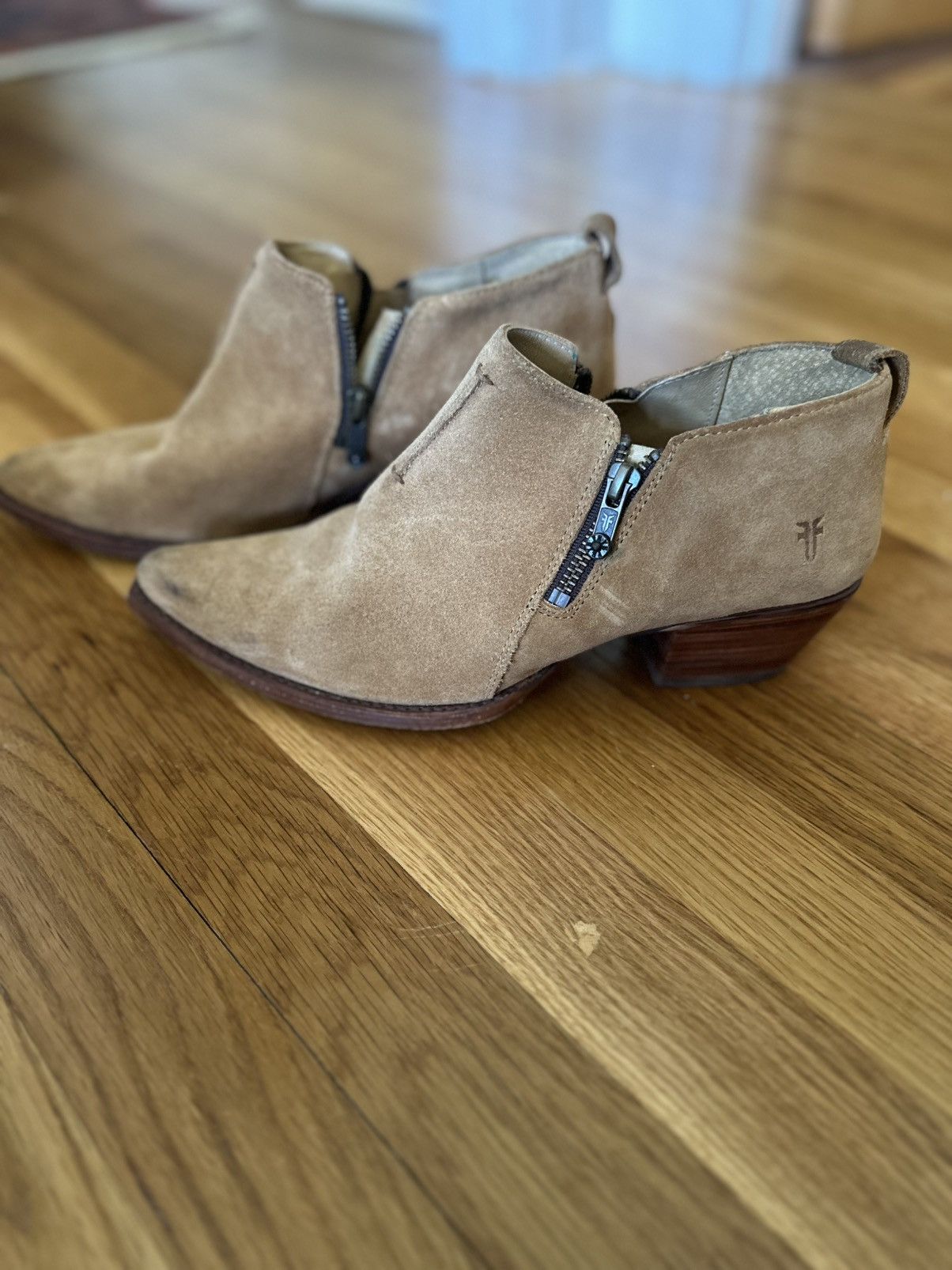 Frye Frye Suede Ankle Boots Size US 8.5 / IT 38.5 - 4 Thumbnail