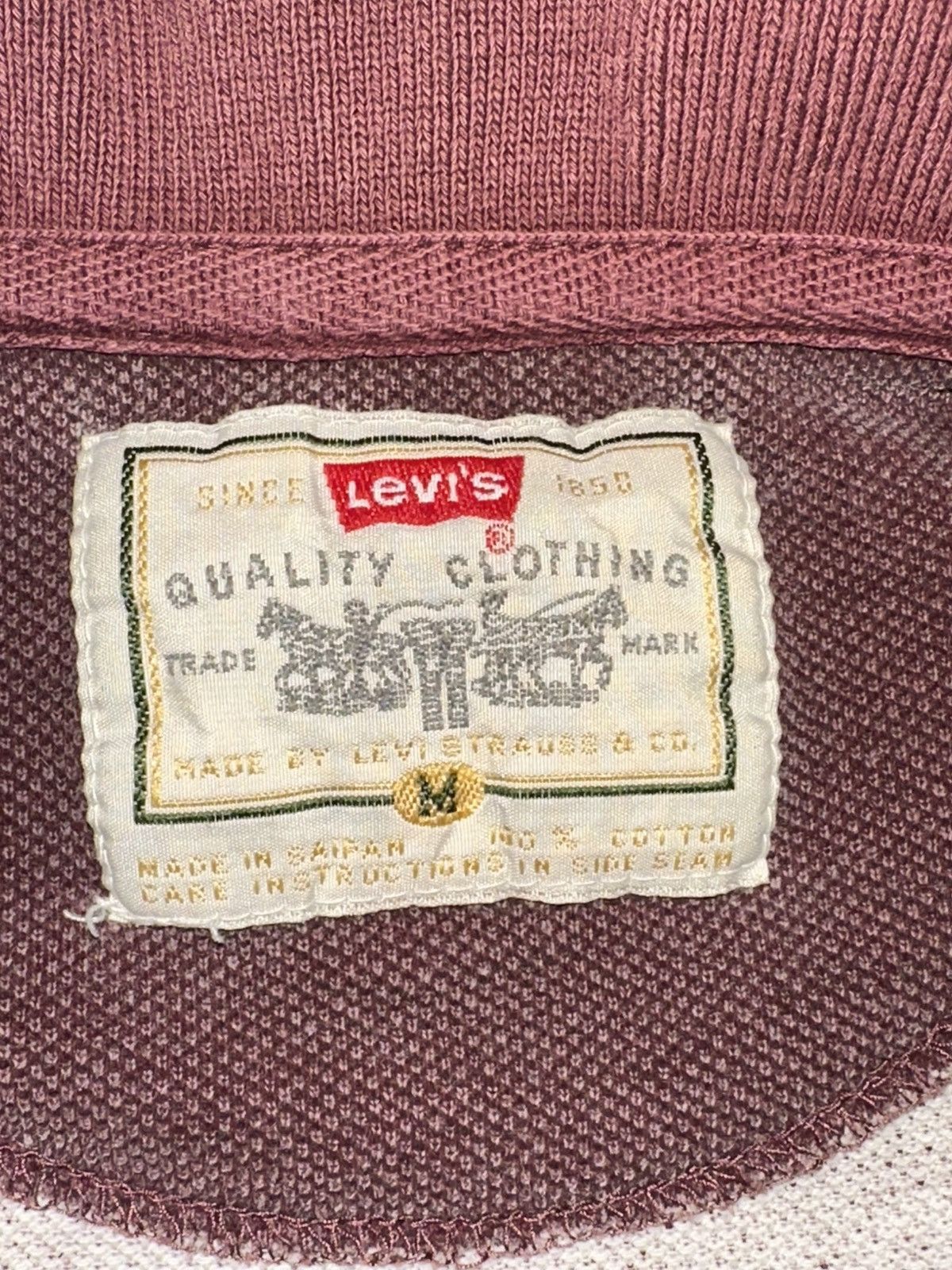 Levi's Vintage Clothing Vintage 90s Levis polo Size US L / EU 52-54 / 3 - 4 Thumbnail