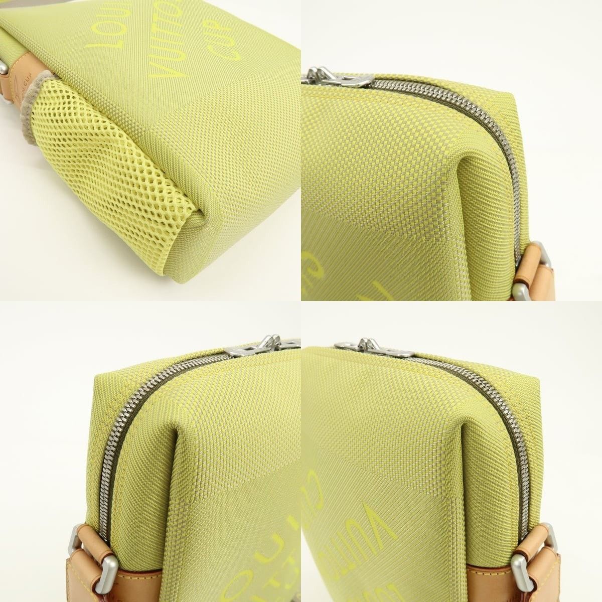 Louis Vuitton Louis Vuitton LV Cup Weatherly Shoulder Bag Nylon Green Size ONE SIZE - 6 Thumbnail