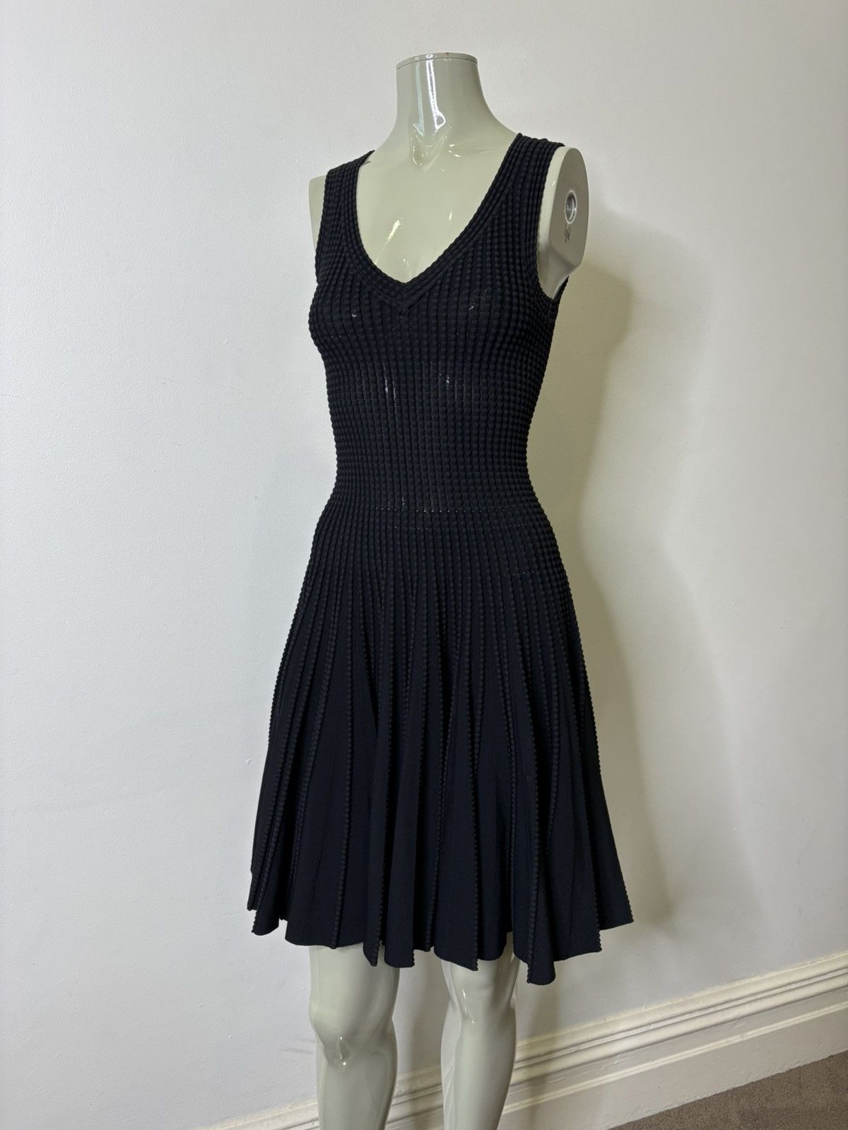 Azzedine Alaïa Pleated Mini Dress Rare