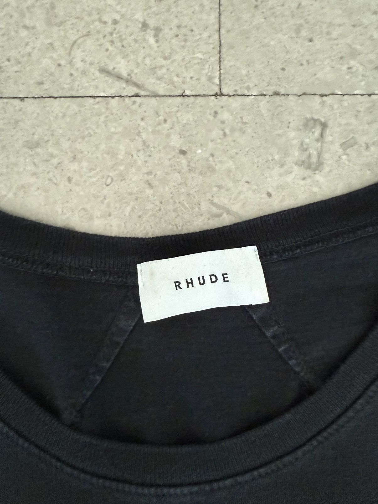 Maxfield Los Angeles × Rhude Rhude x Maxfield LA"Who Are You" Relaxed T-Shirt black Size US XL / EU 56 / 4 - 2 Thumbnail