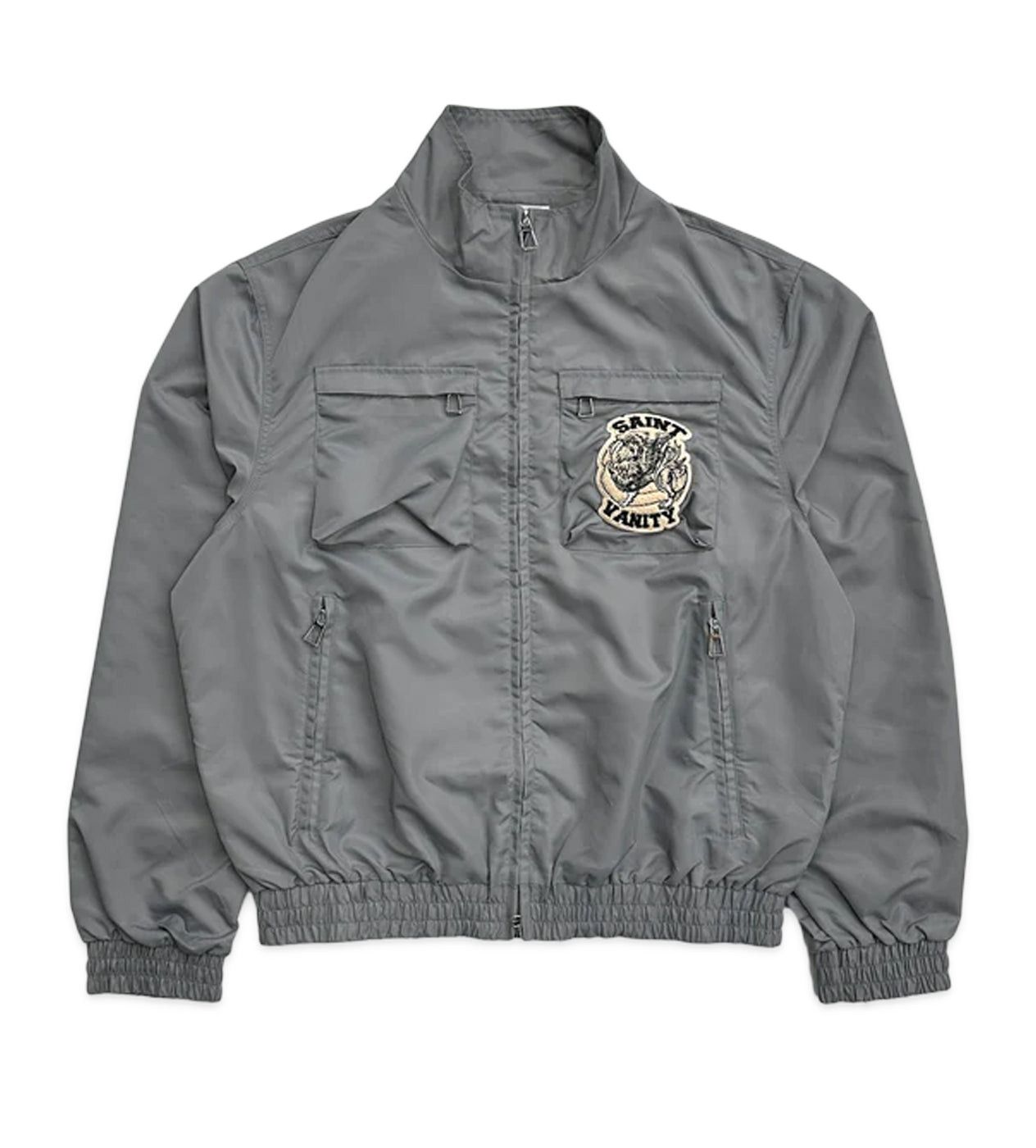 Saint Vanity Nylon Cargo Jacket Grey Size US S / EU 44-46 / 1 - 1 Preview