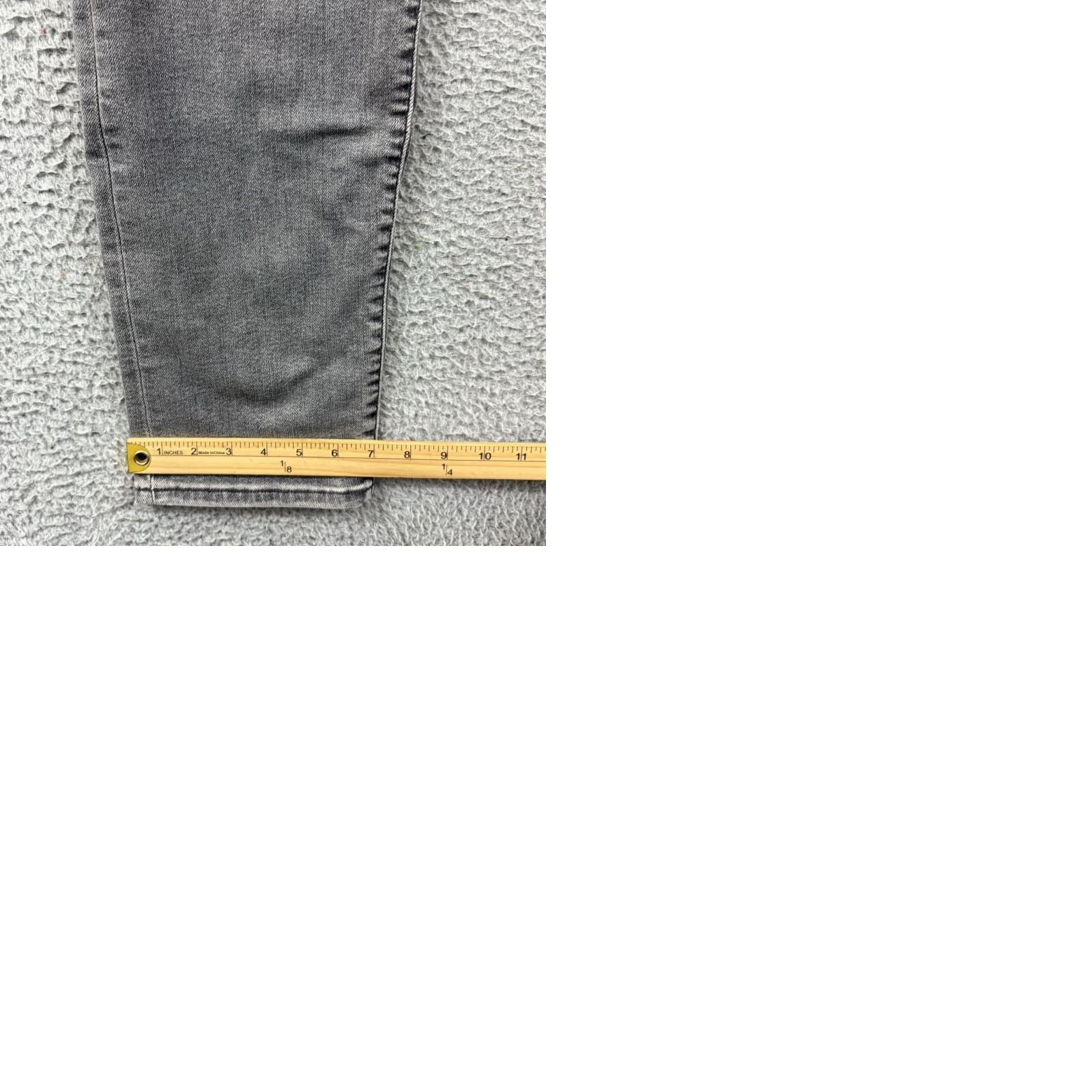 Lucky Brand Lucky Brand Jeans Mens 34x32 Gray Slim Straight Stretch Casual 5-Pocket Design Jeans Men Regular Size 34 Gray Vintage: No Size US 34 / EU 50 - 9 Thumbnail