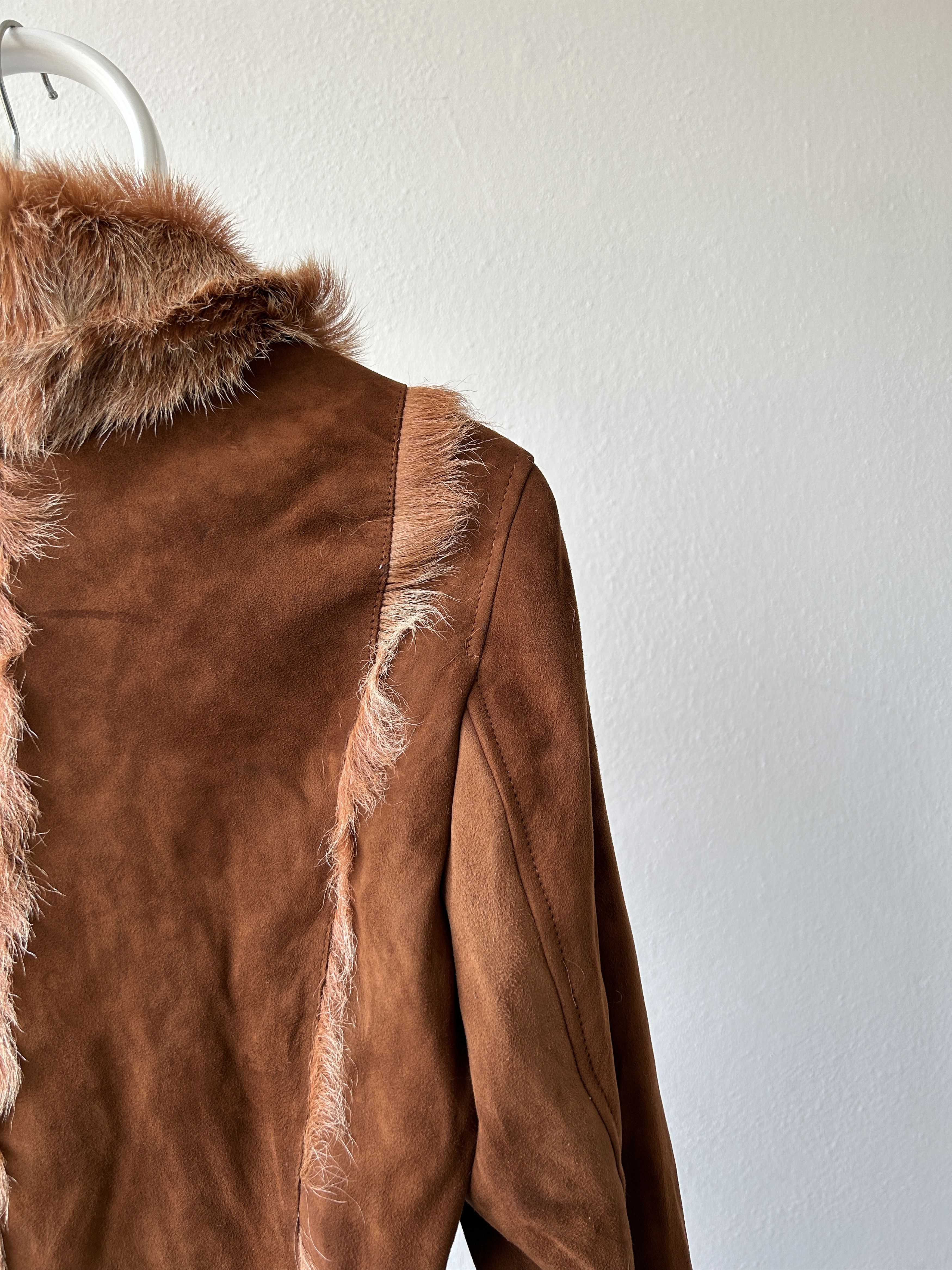 Vintage Vintage suede penny lane coat Size XS / US 0-2 / IT 36-38 - 8 Thumbnail