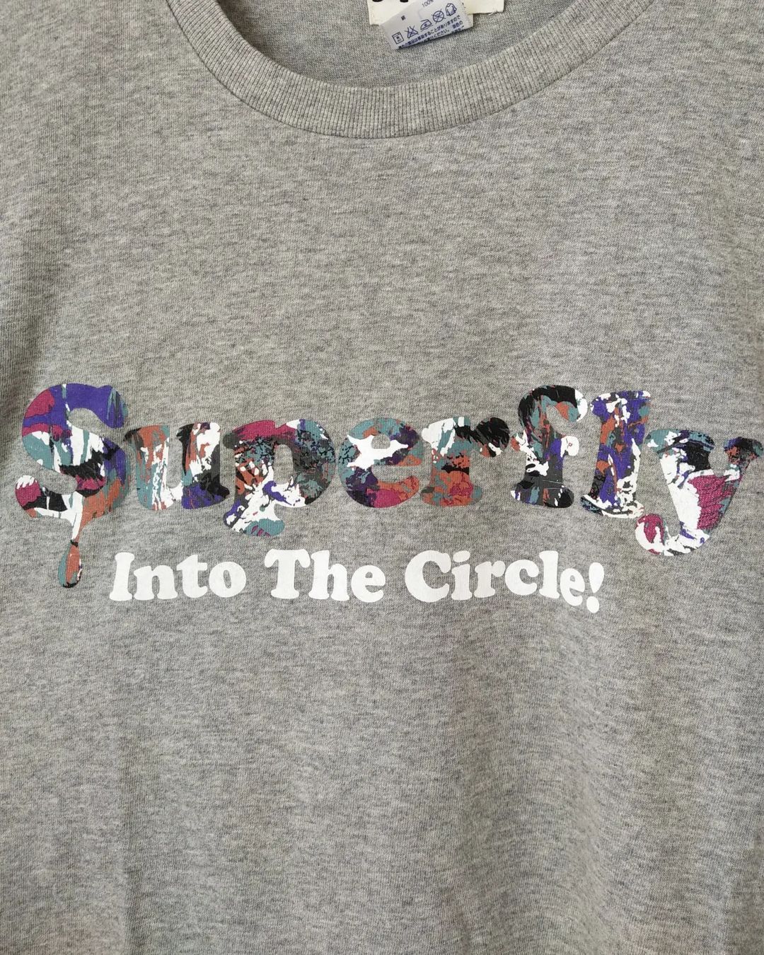 Band Tees × Japanese Brand Superfly Into The Circle Grey Music Tees Size US M / EU 48-50 / 2 - 2 Thumbnail