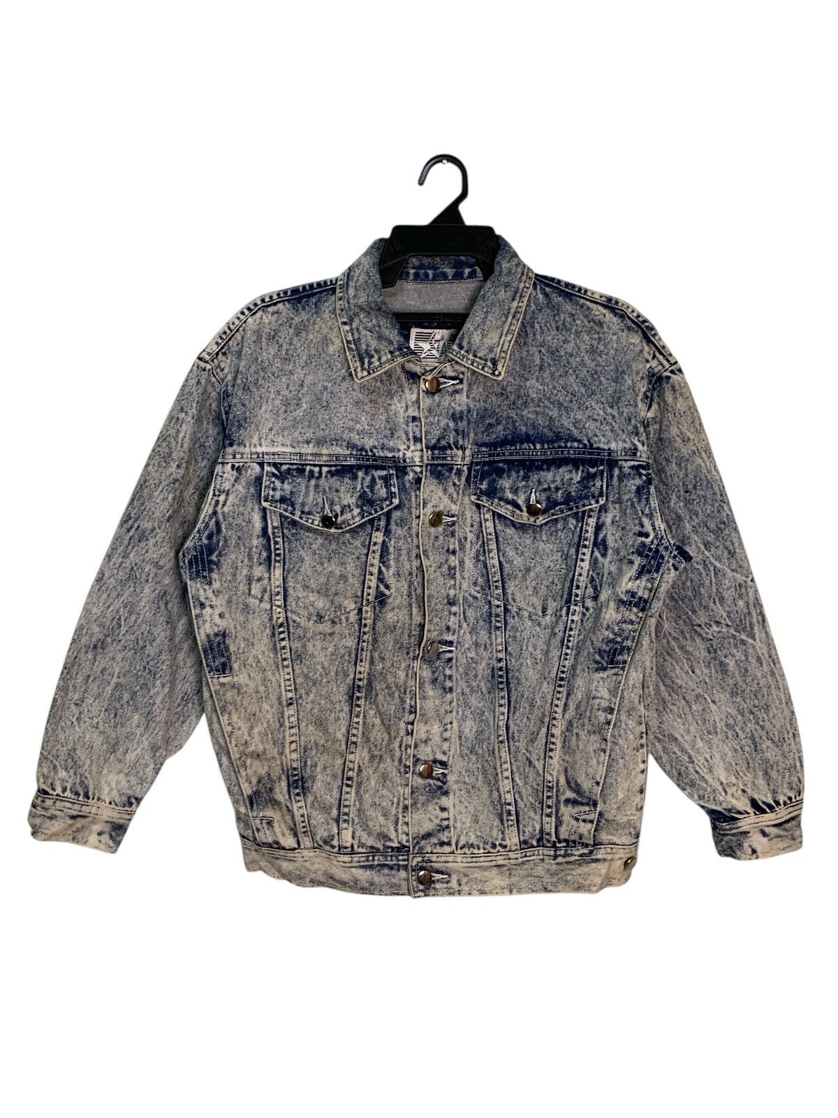 Japanese Brand Rare Design Vintage Star Denim Jackets Size US S / EU 44-46 / 1 - 1 Thumbnail