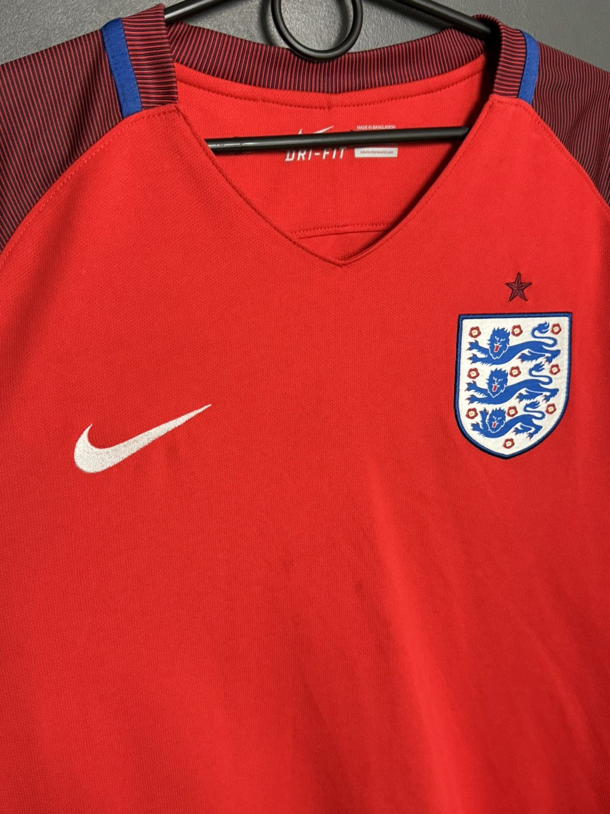 Nike England National Team 17/18 Away Football Soccer Jersey Size US XL / EU 56 / 4 - 3 Thumbnail