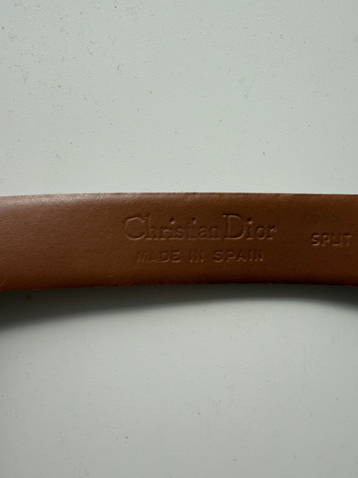 Dior Christian Dior Leather Belt Size ONE SIZE - 6 Thumbnail