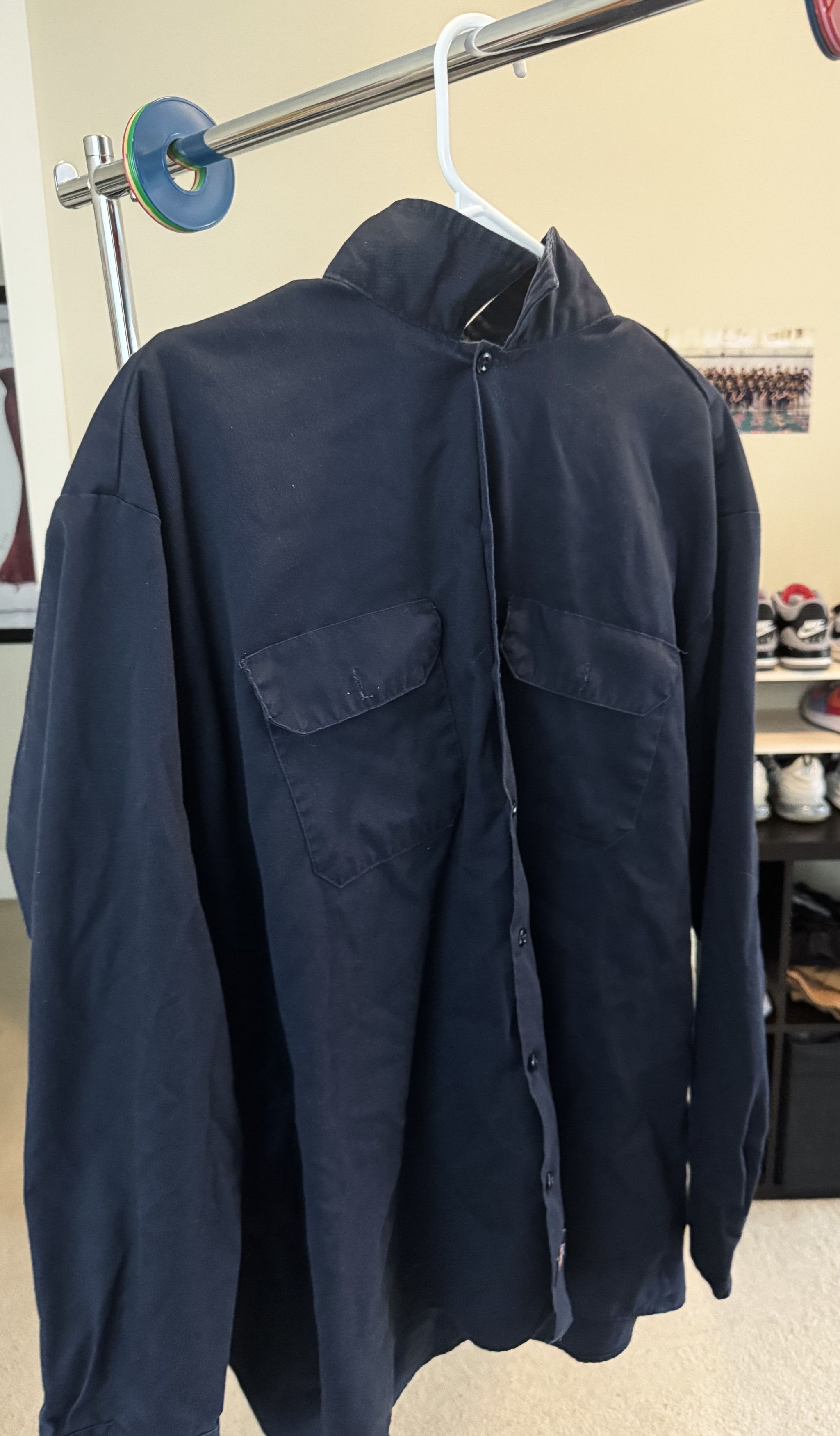 Dickies Dickies Flex Long Sleeve Work Shirt Size US XL / EU 56 / 4 - 5 Thumbnail