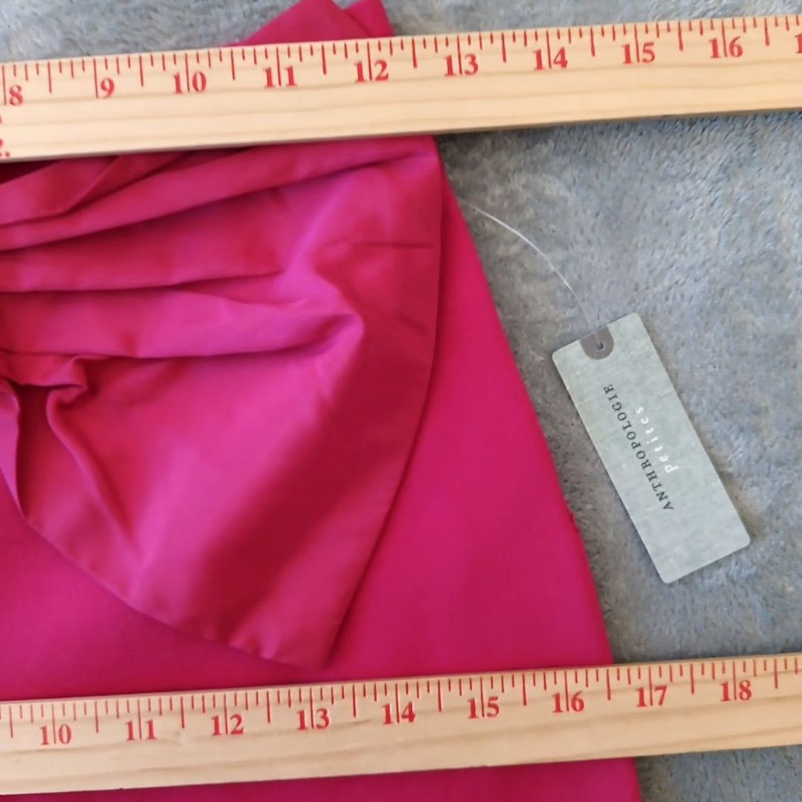 Anthropologie Anthropologie Maeve The Colette Cropped Pants Womens 24P Pink Wide-Leg New Bow removable Cropped Pants Womens 24P Pink Wide-Leg Size 42" / US 20 - 3 Thumbnail