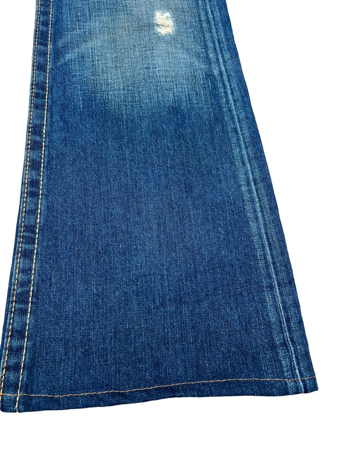 True Religion VTG Y2K 00s True Religion Big Rig Mud Denim Bootcut Jeans Size US 31 - 12 Thumbnail