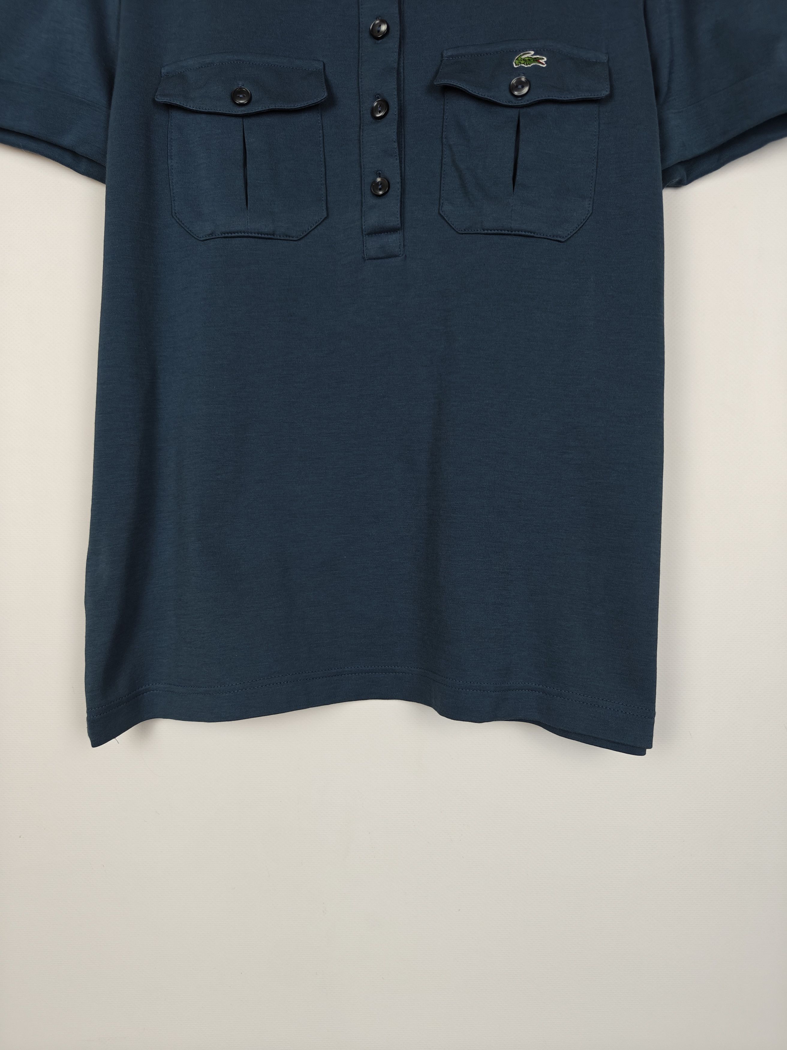 Lacoste Lacoste Polo T-Shirt Collared Pocket Tee Blue size M Size M / US 6-8 / IT 42-44 - 3 Thumbnail