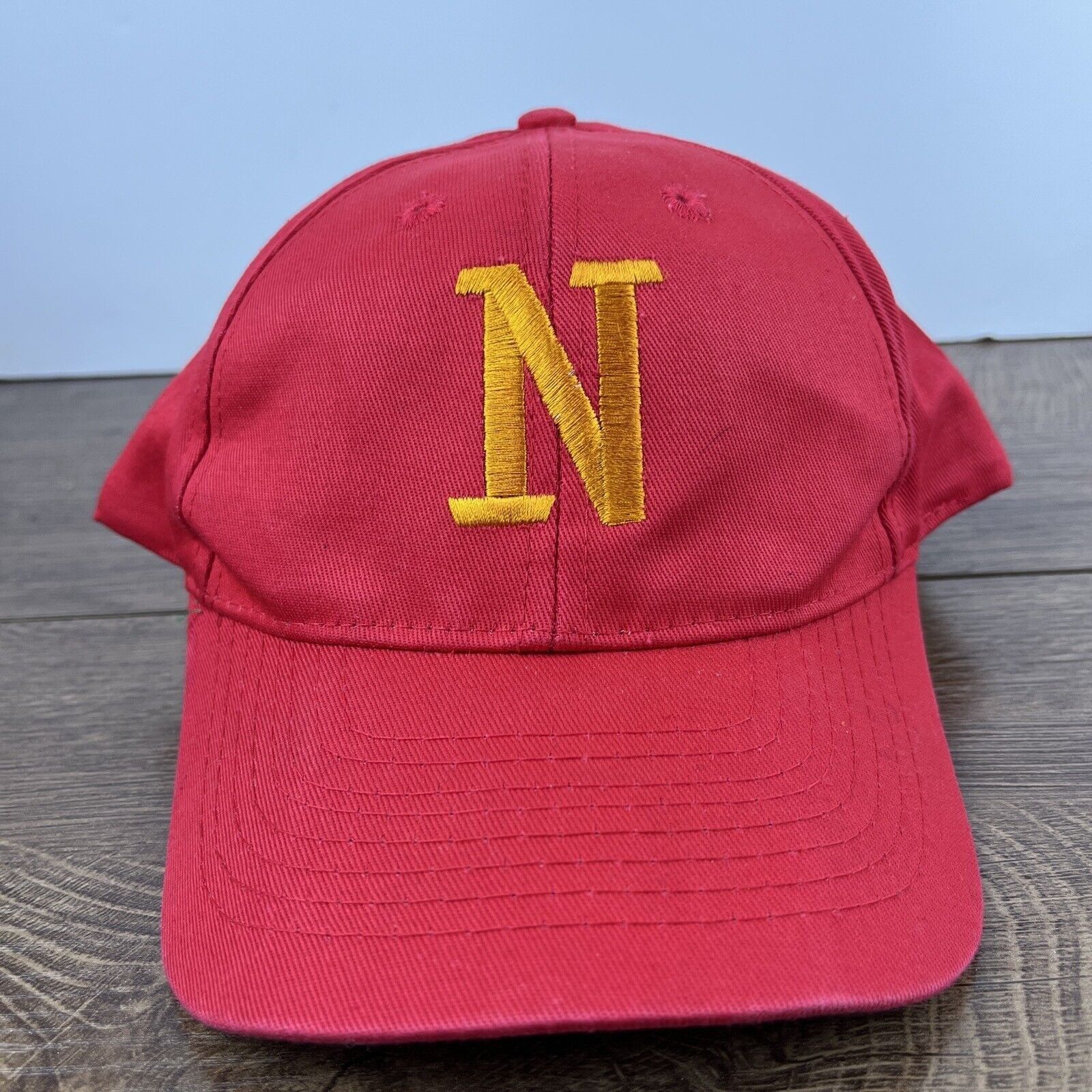 Other Vintage US Navy Hat United State Navy Red Hat Adjustable Adu Size ONE SIZE - 3 Thumbnail