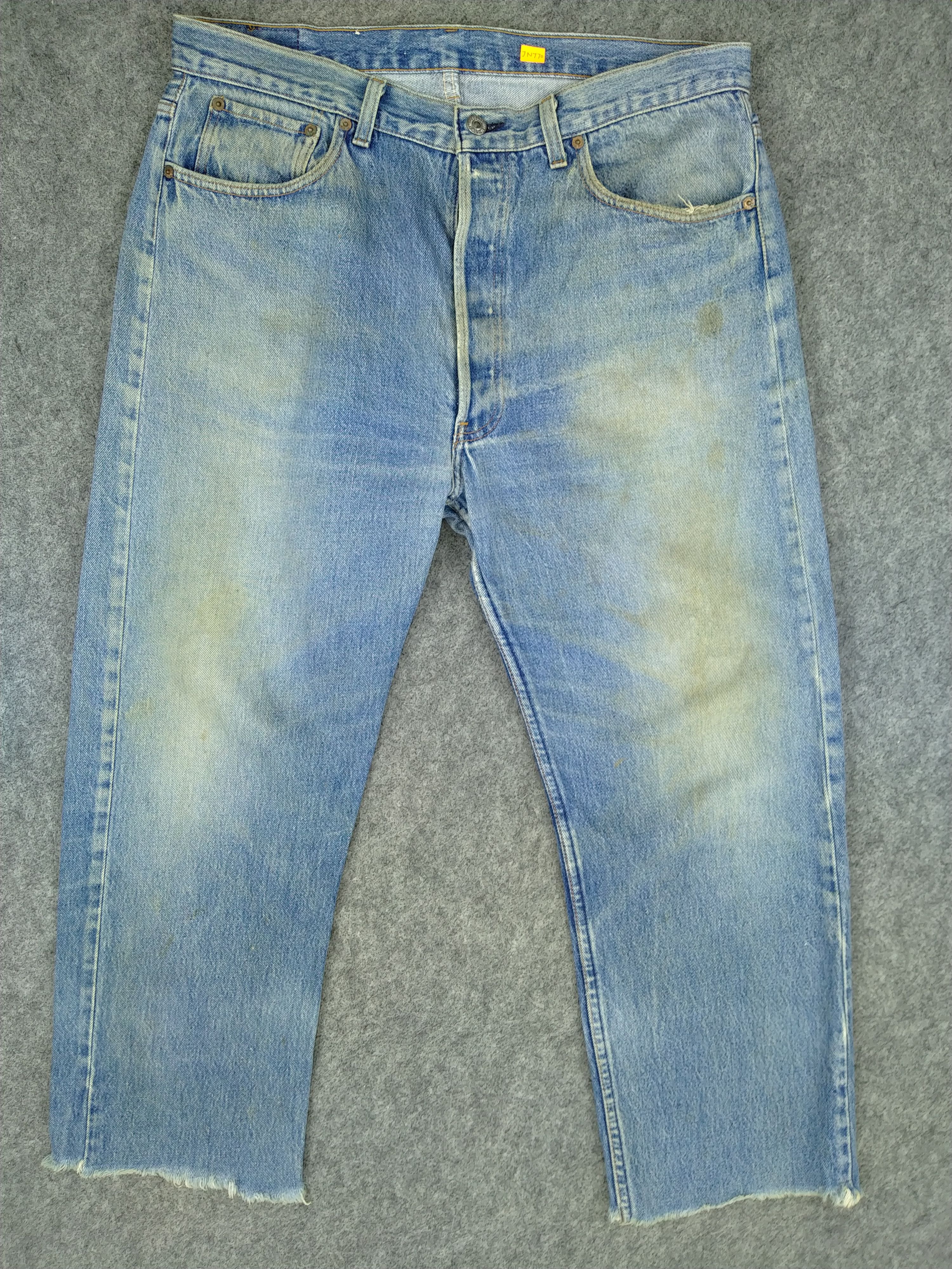 Levi's 90s Blue Wash Vintage Levi's 501 Denim 36x26 -JN770 Size US 36 / EU 52 - 1 Thumbnail