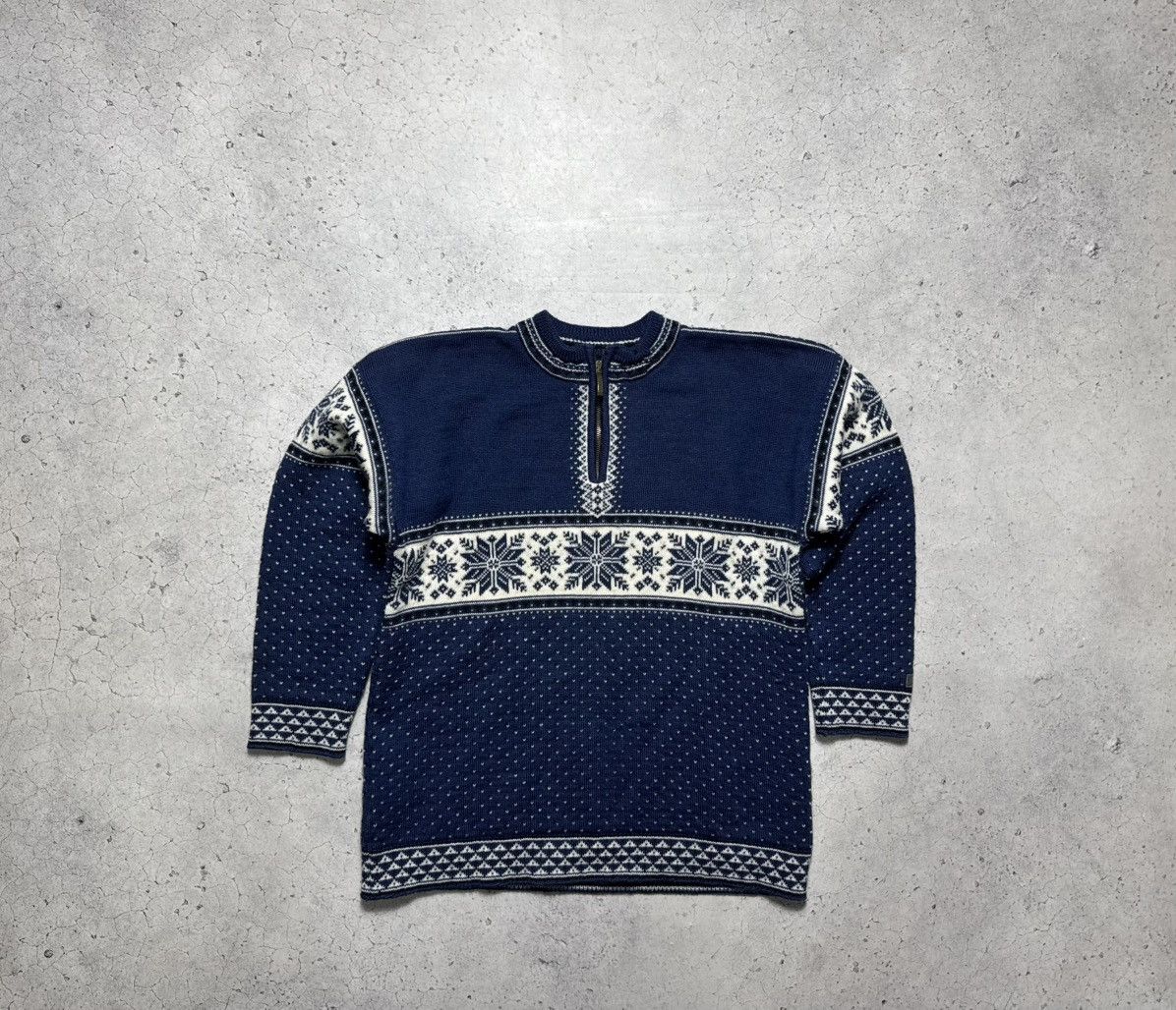 Dale Of Norway Dale Of Norway Wool 1/4 Zip Sweater Vintage Size M Size US M / EU 48-50 / 2 - 1 Thumbnail