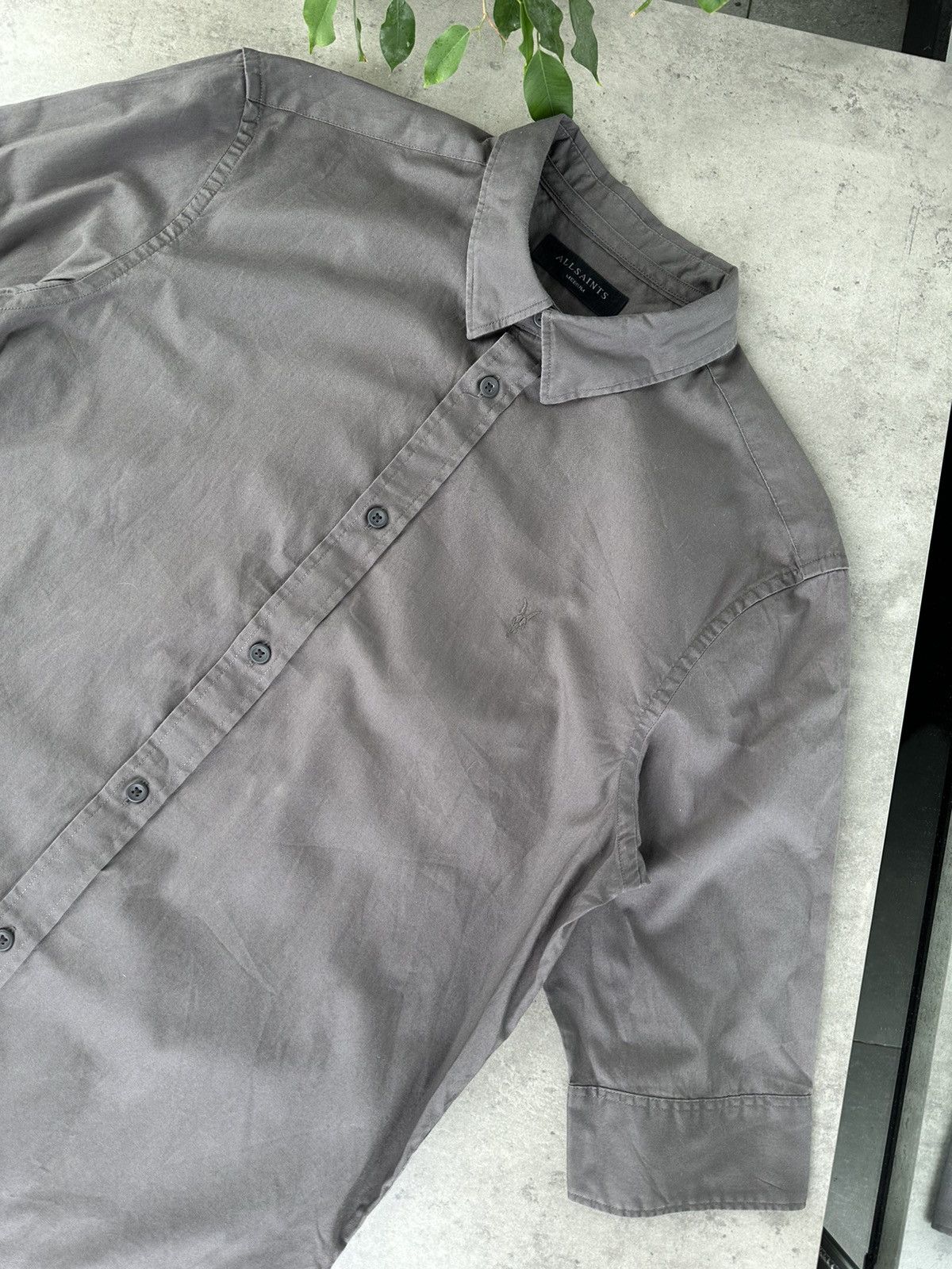 Allsaints Allsaints Shirt Short Sleeve Size US M / EU 48-50 / 2 - 5 Thumbnail