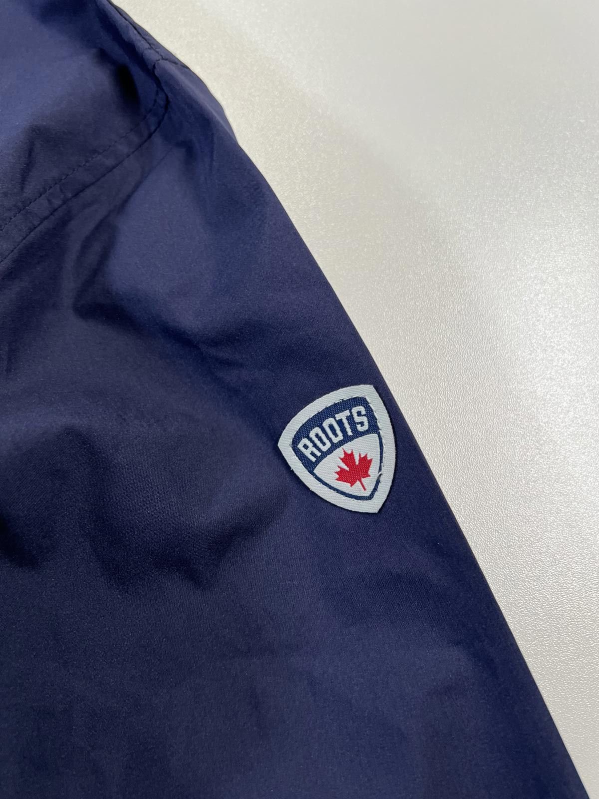 Roots ROOTS golf Navy Blue Pullover Windbreaker Jacket Size US M / EU 48-50 / 2 - 8 Thumbnail