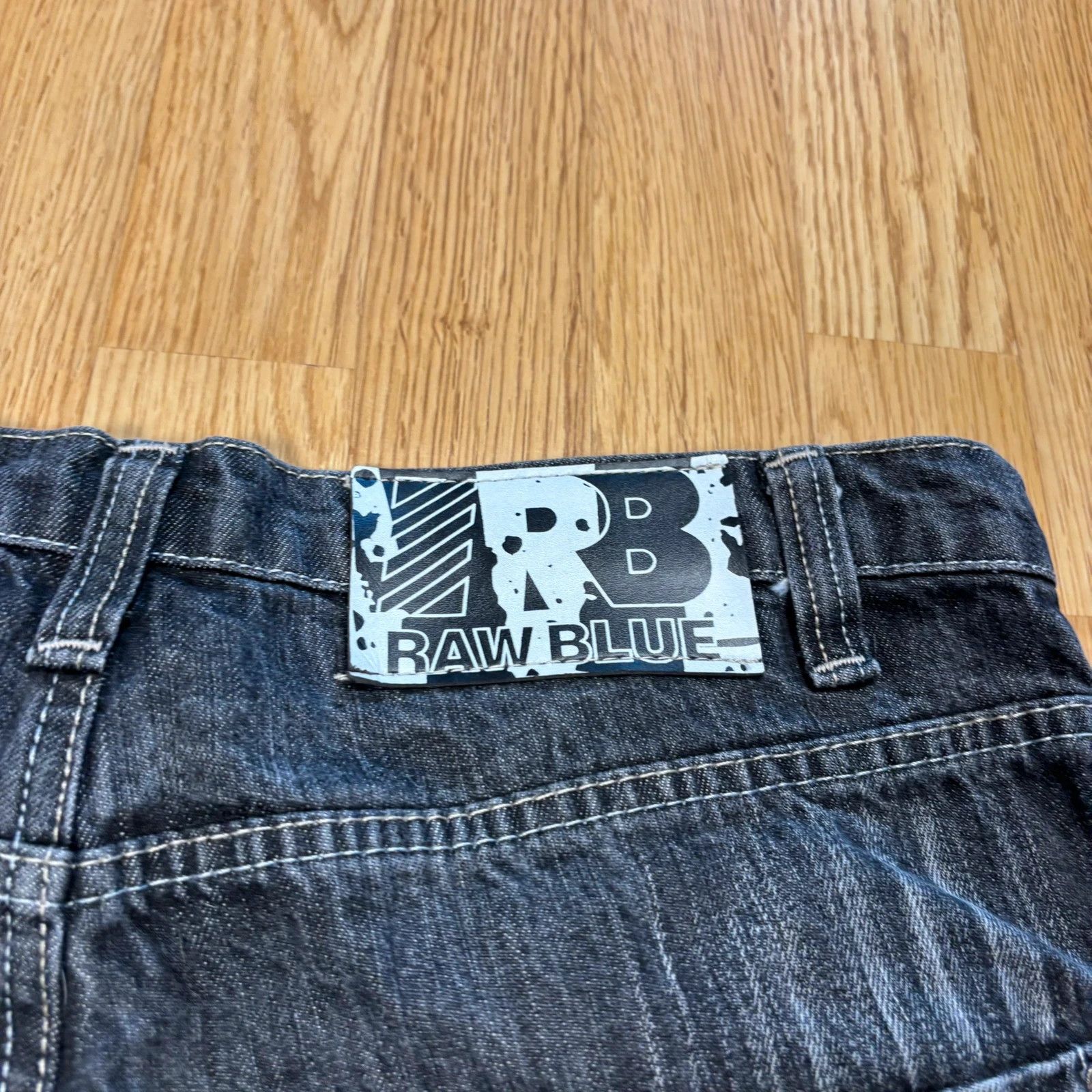 Japanese Brand Raw Blue Denim Shorts W34 Size US 34 / EU 50 - 8 Thumbnail
