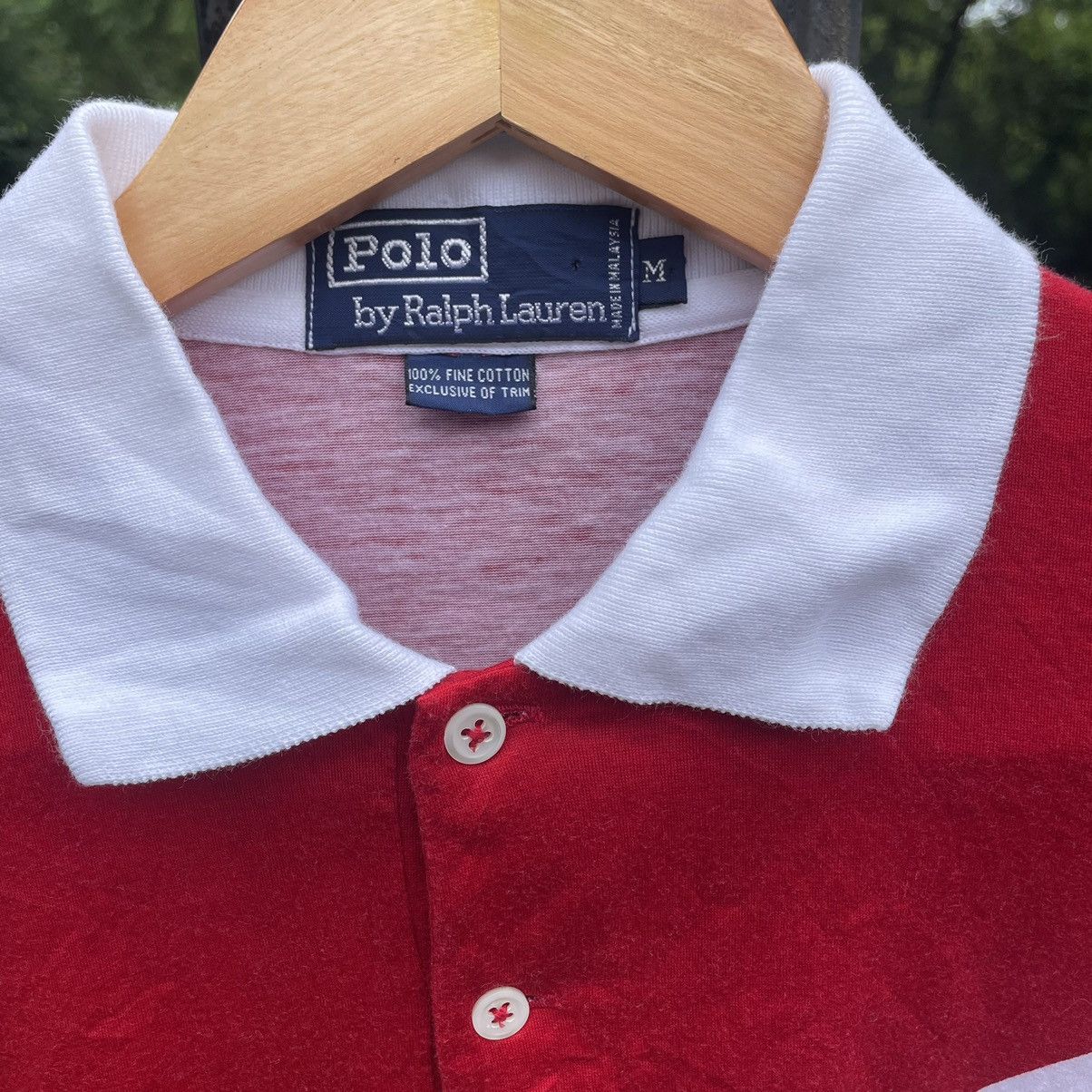 Polo Ralph Lauren × Ralph Lauren × Vintage 🔥🔥Vintage Polo Ralph Lauren Tricolour Polos Shirts Size US L / EU 52-54 / 3 - 7 Thumbnail