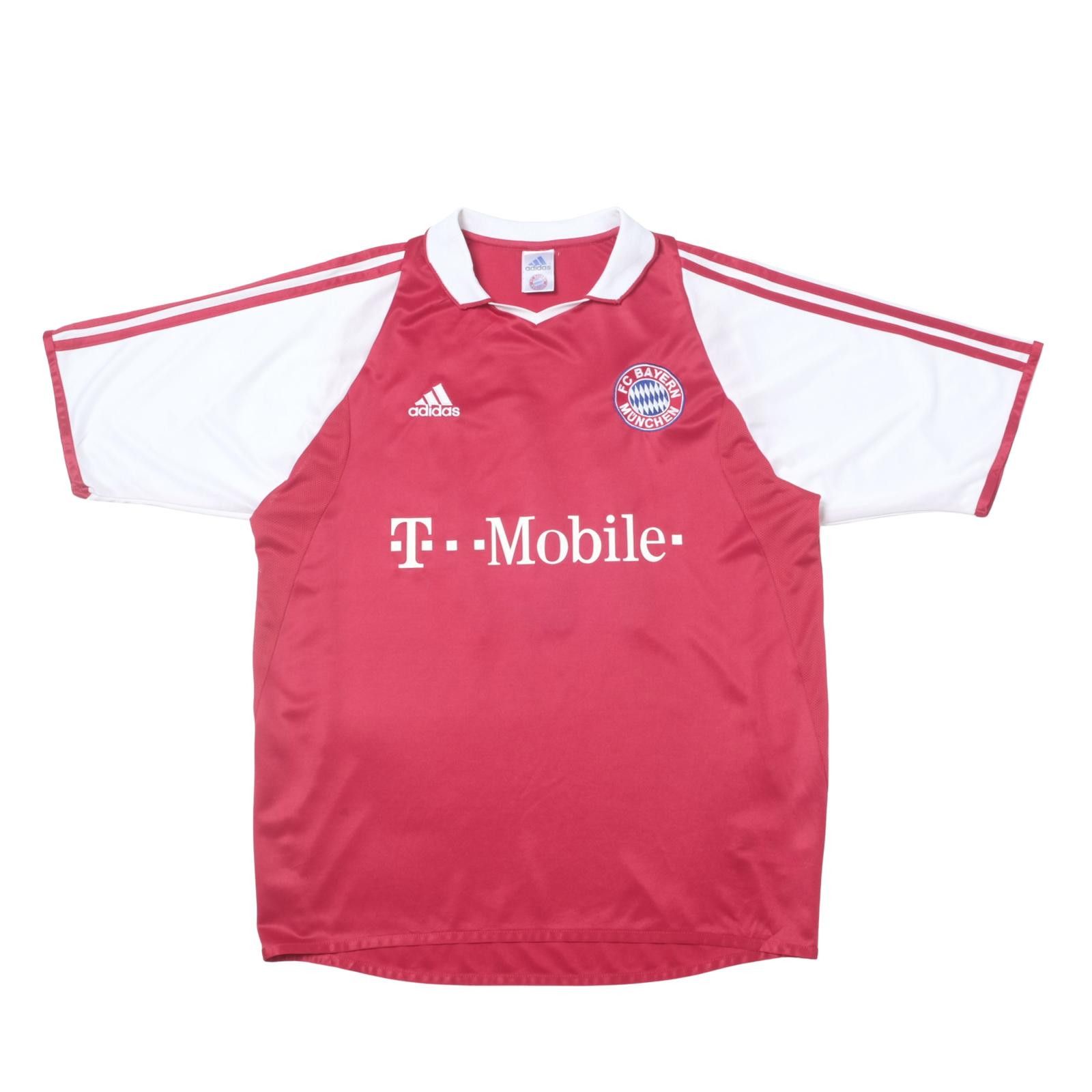 Adidas 2003/04 Bayern Munich Home Shirt Adidas Makaay (L) Size US L / EU 52-54 / 3 - 2 Thumbnail
