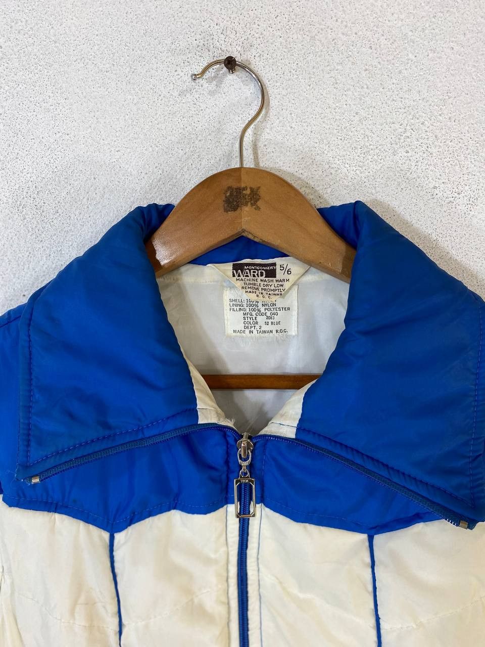 Original Montgomery vintage montgomery ward retro puffer vest nice design Size US M / EU 48-50 / 2 - 2 Thumbnail
