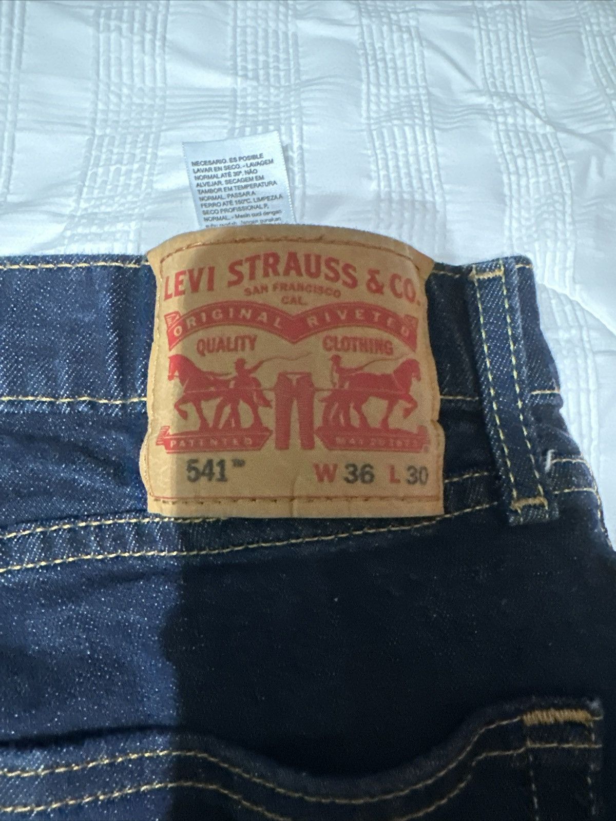 Levi's × Vintage Levis 541 36x30 Size US 36 / EU 52 - 4 Thumbnail
