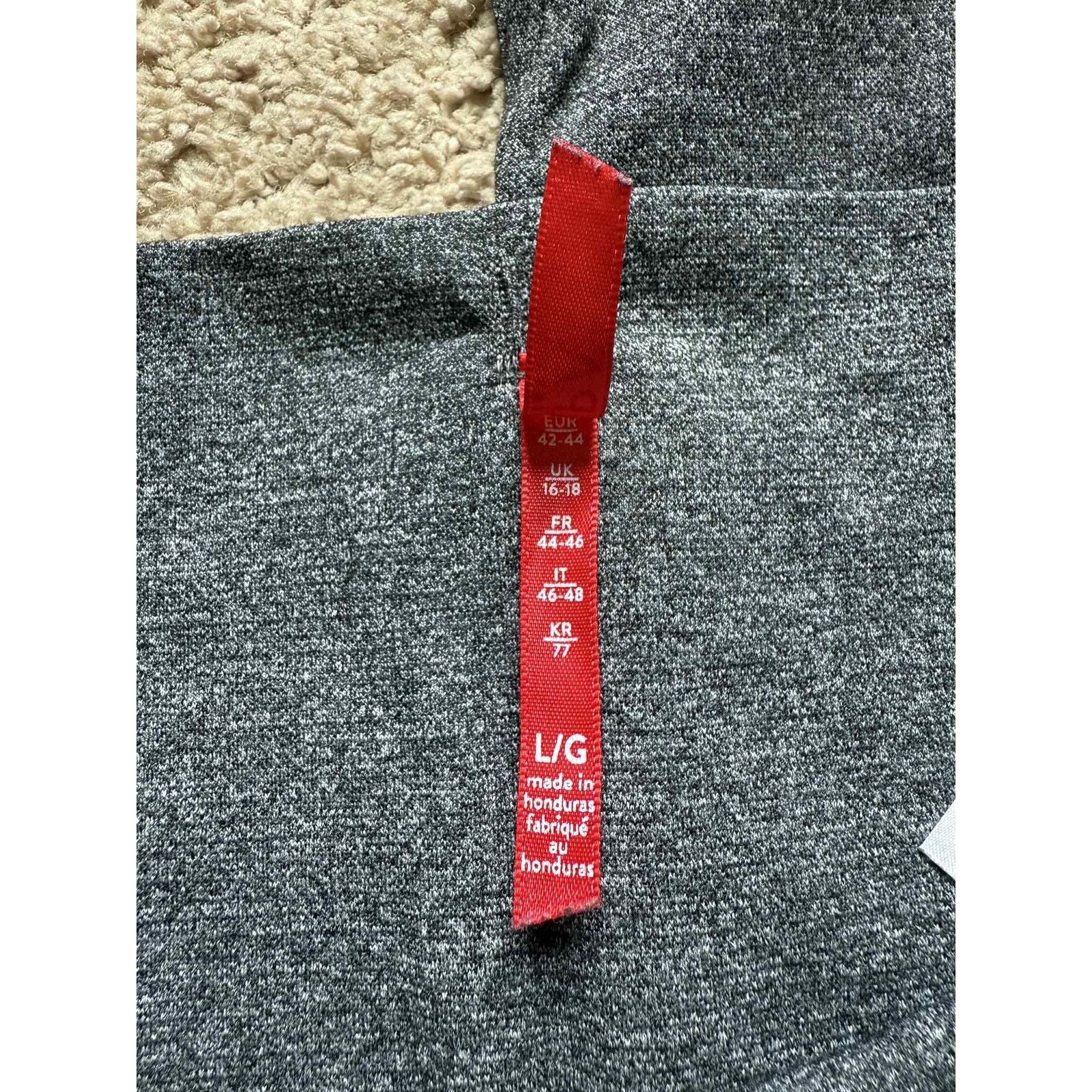 Spanx Spanx by Sarah Blakely Leggings Heather Gray Women's Size L Size 30" / US 8 / IT 44 - 6 Thumbnail