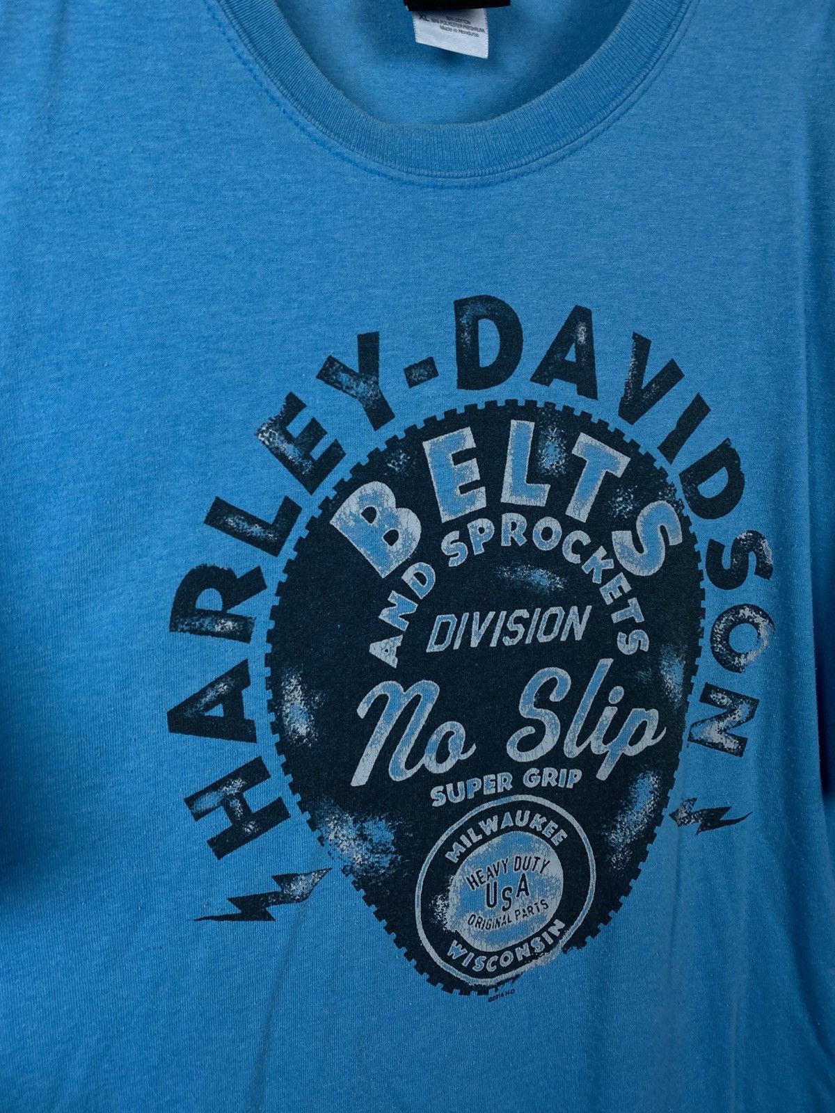 Harley Davidson 🏁Vintage 2008 T-Shirt Harley Davidson France VTG Tee🏁 Size US XL / EU 56 / 4 - 4 Thumbnail