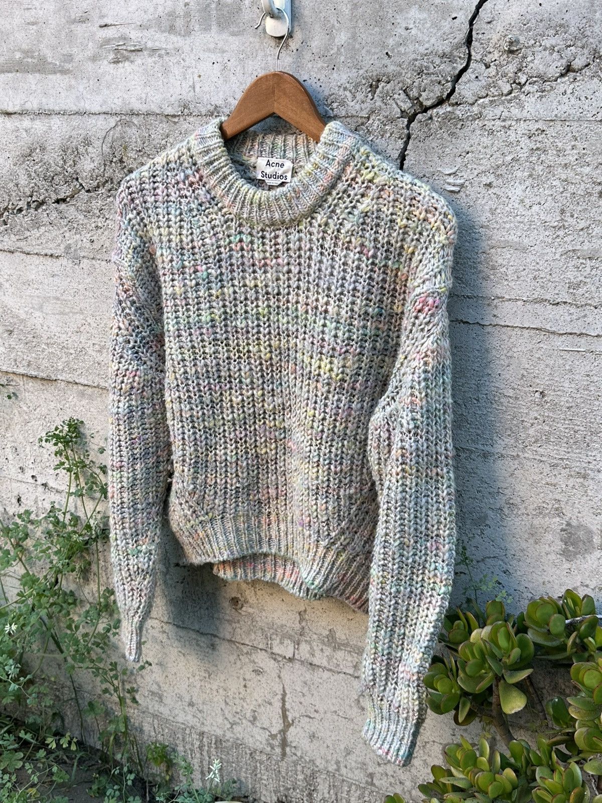 Acne Studios RARE GRAIL Acne Studios cotton candy zora knit sweater Size US M / EU 48-50 / 2 - 1 Thumbnail